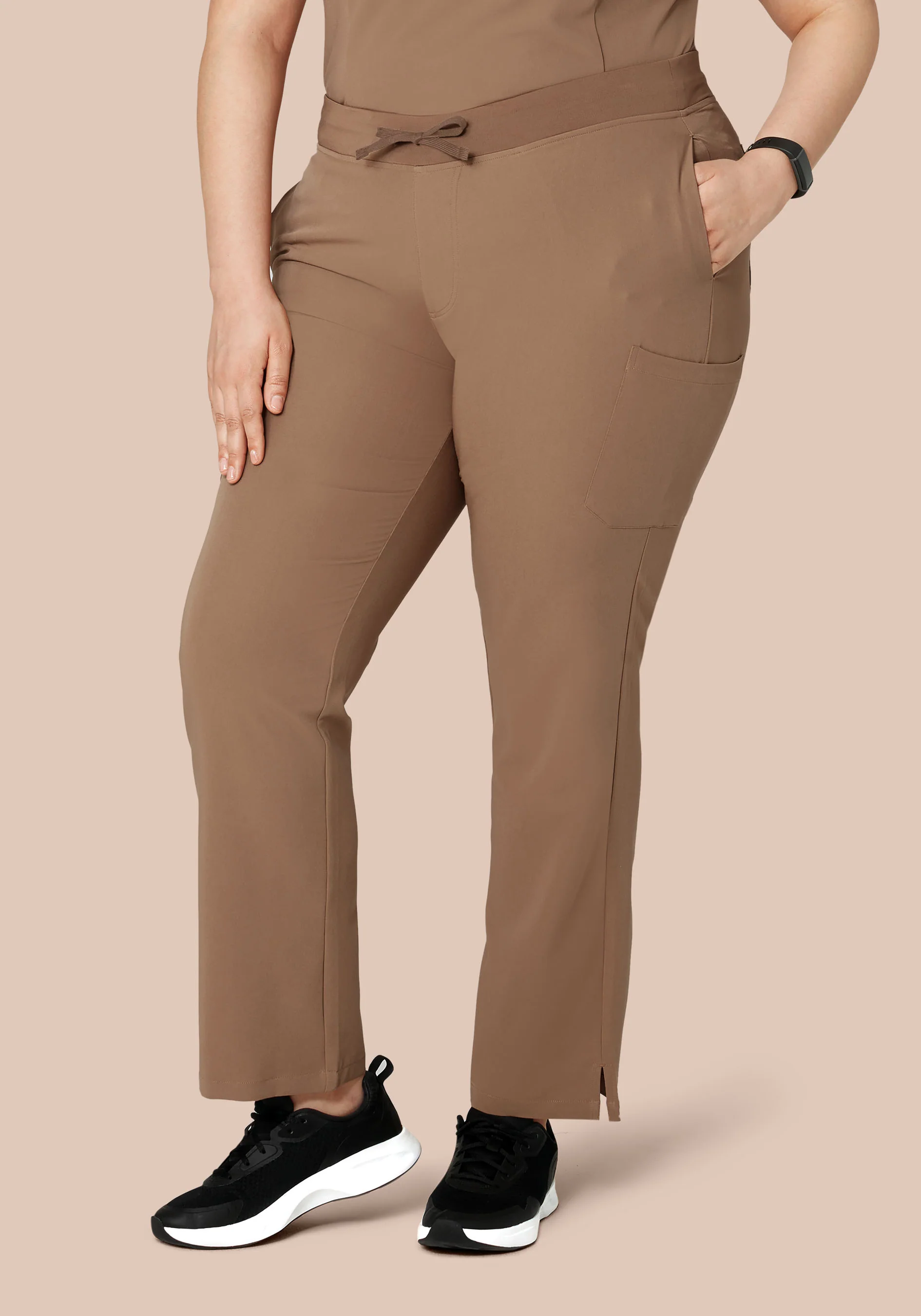9 Pocket Cargo Pants Mocha - Image 7