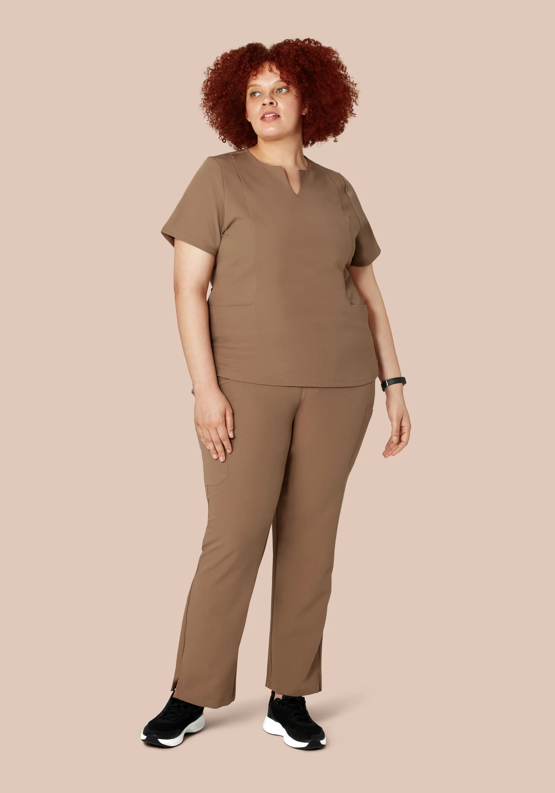 9 Pocket Cargo Pants Mocha - Image 9