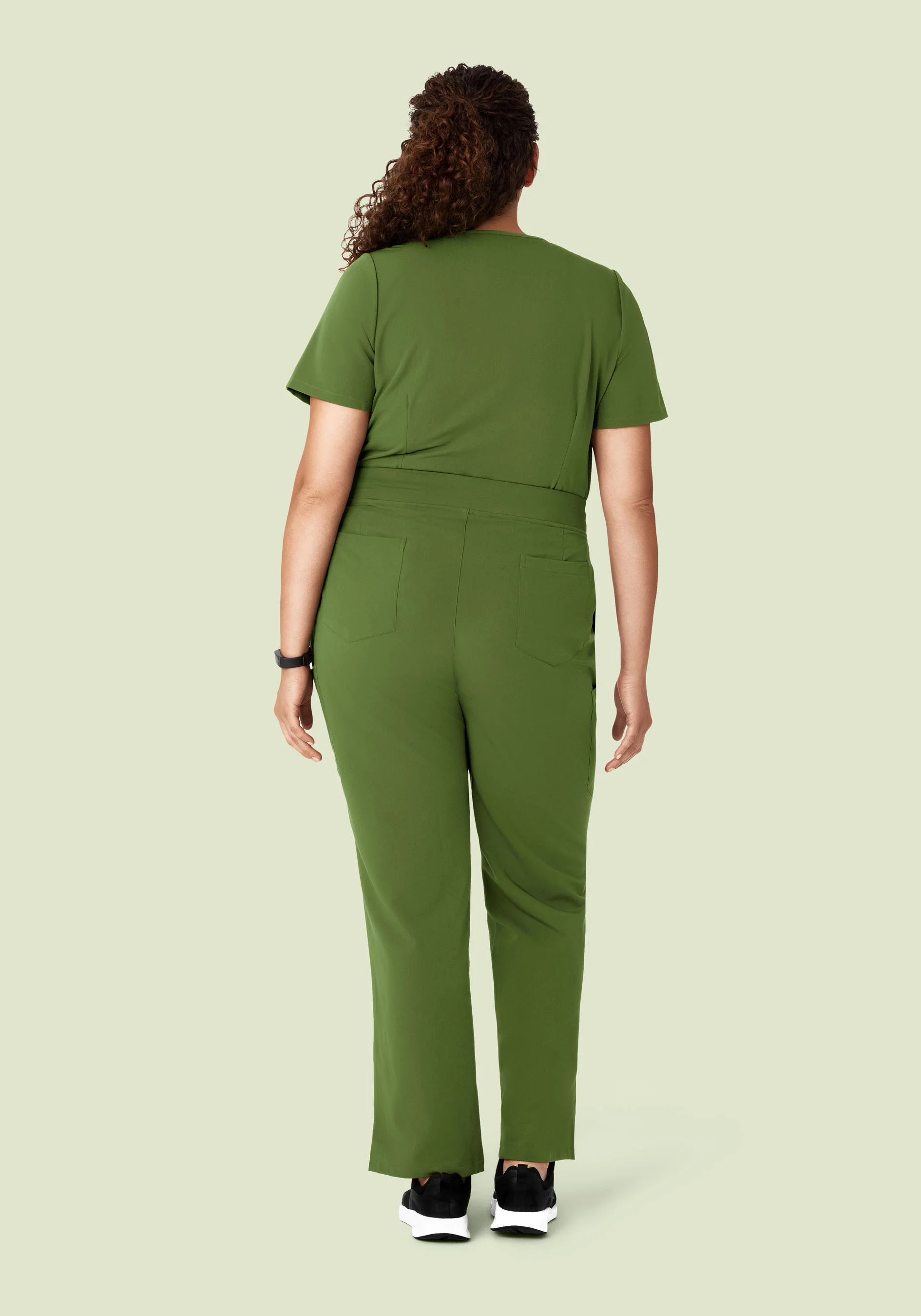 9 Pocket Cargo Pants Moss - Image 7