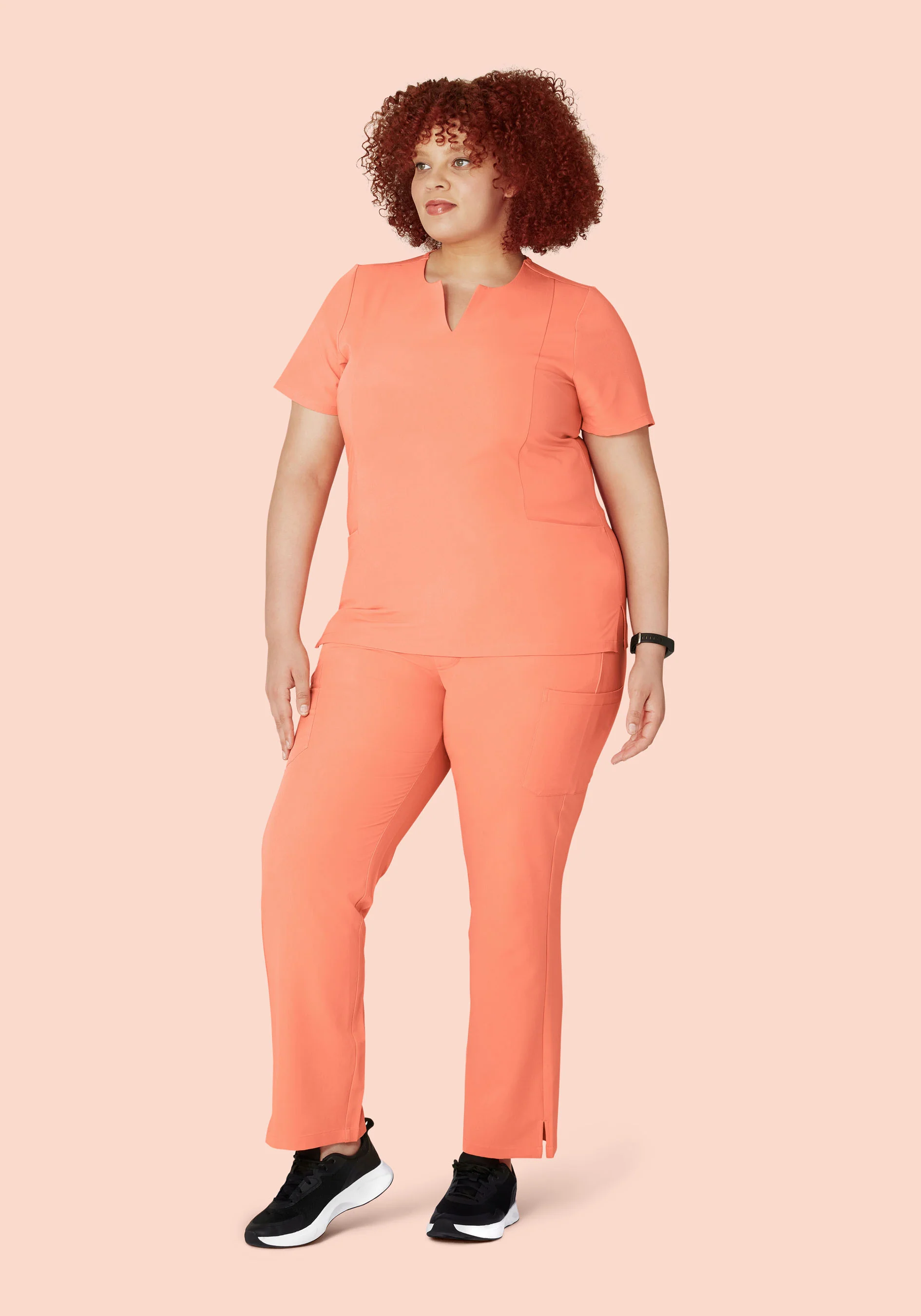 9 Pocket Cargo Pants Peach - Image 7