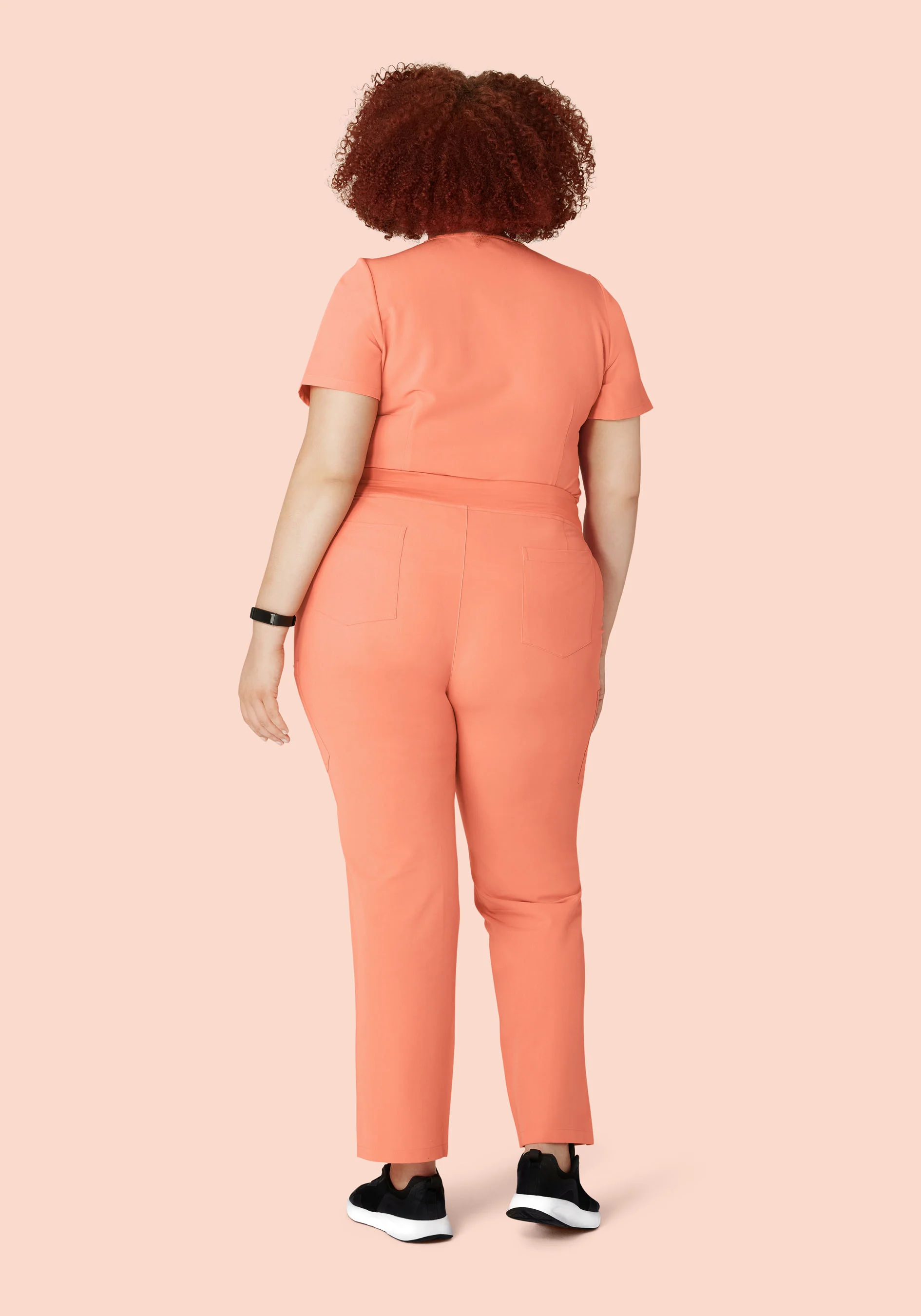 9 Pocket Cargo Pants Peach - Image 9