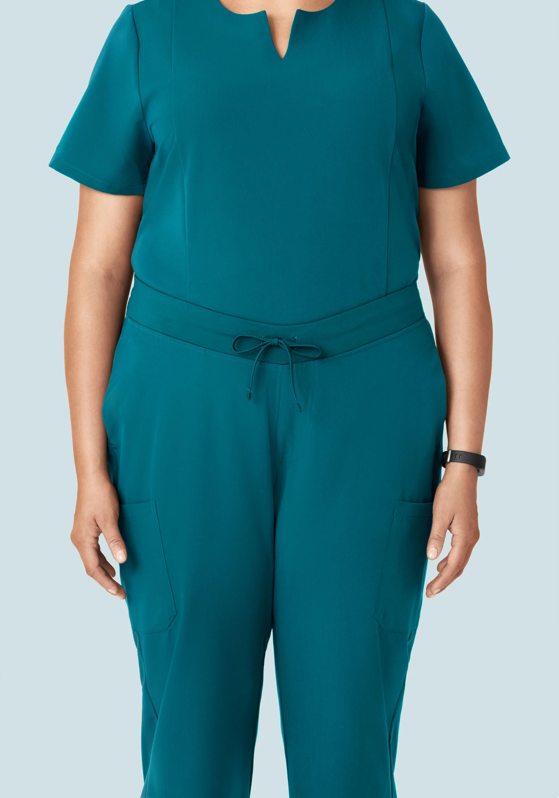 9 Pocket Cargo Pants Peacock - Image 8