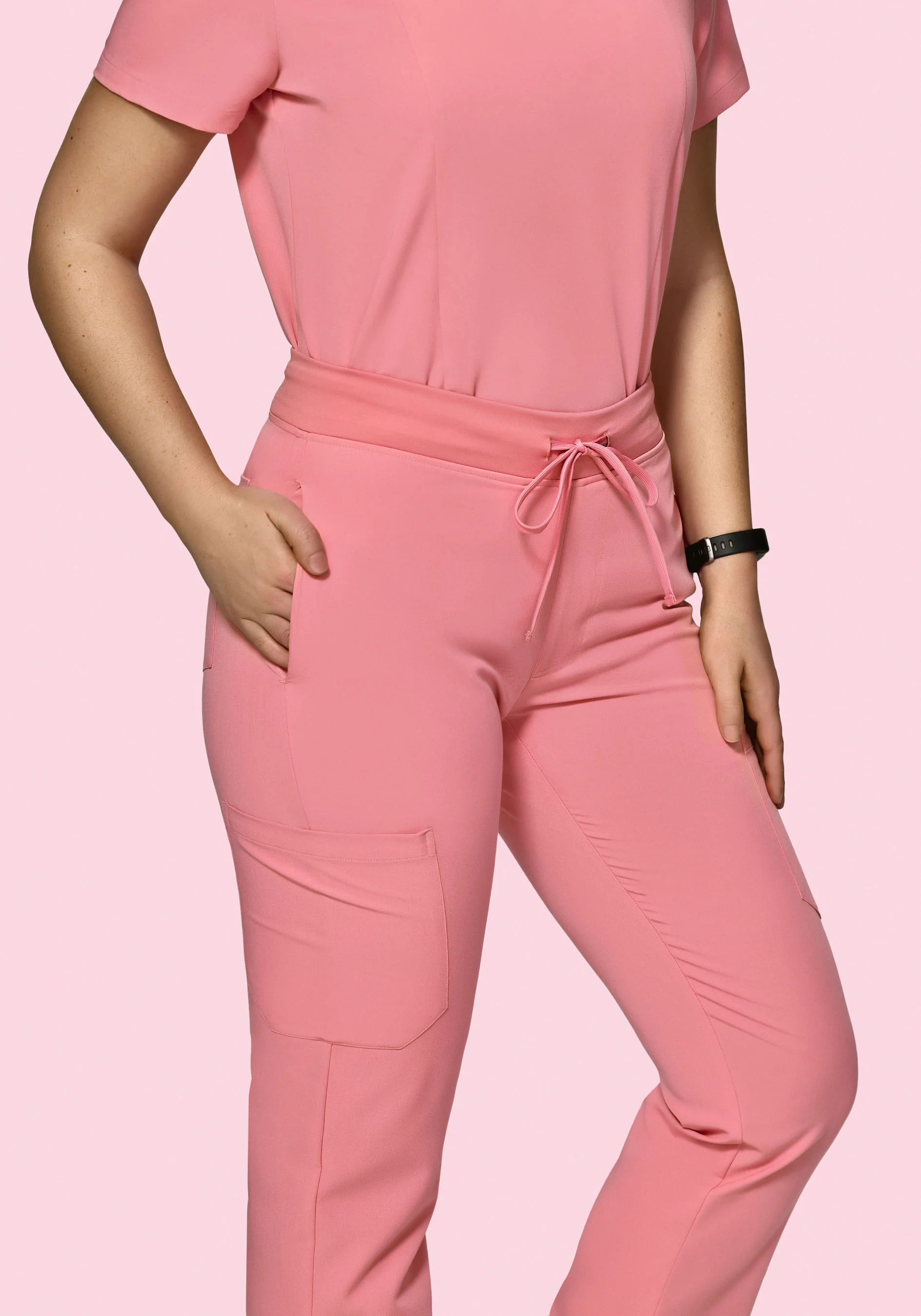9 Pocket Cargo Pants Peony - Image 5