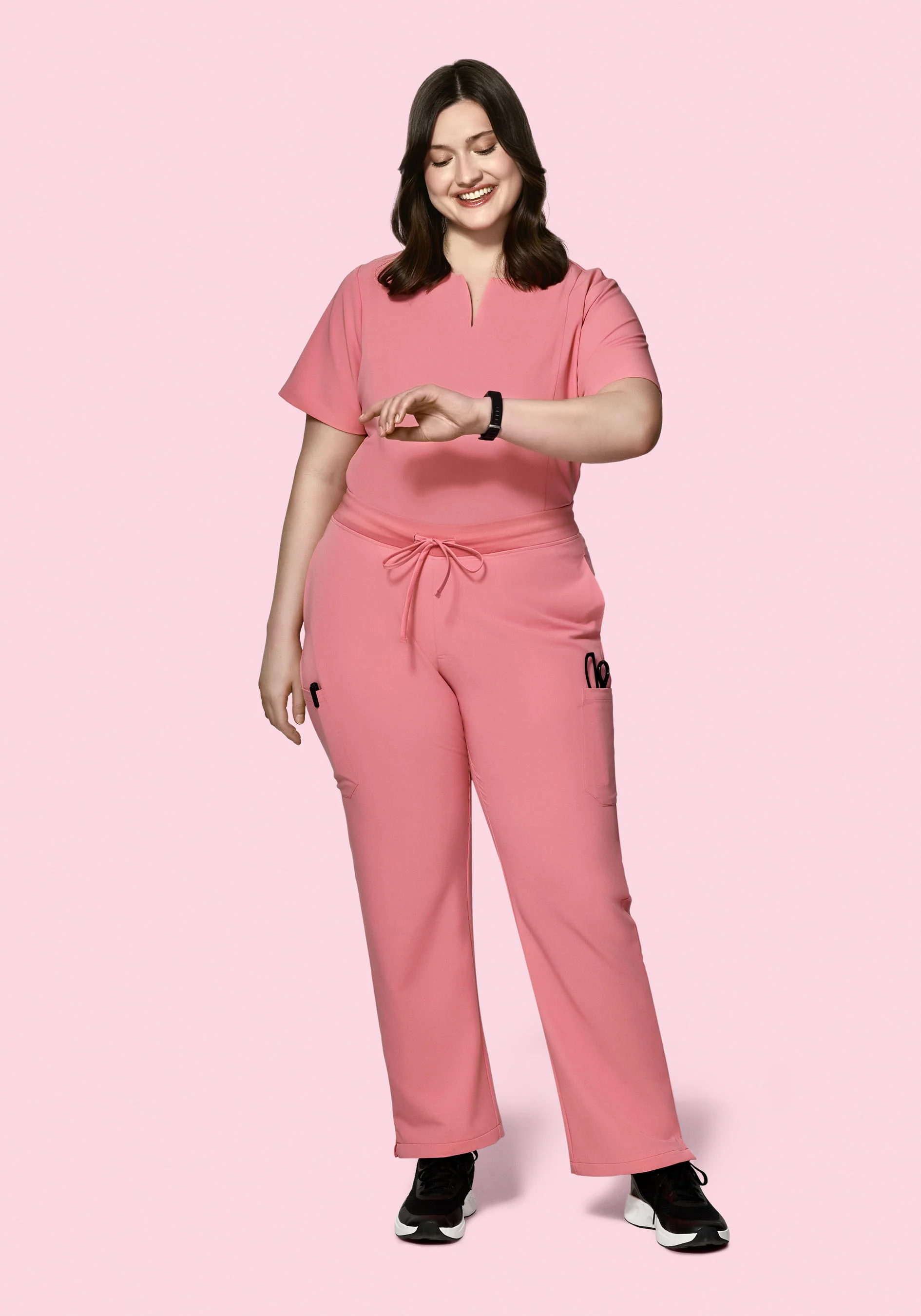 9 Pocket Cargo Pants Peony - Image 6