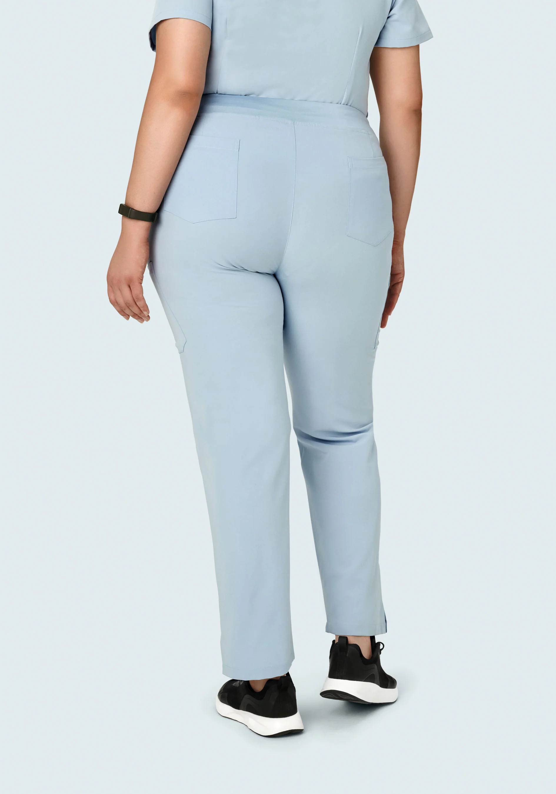 9 Pocket Cargo Pants Powder Blue - Image 10
