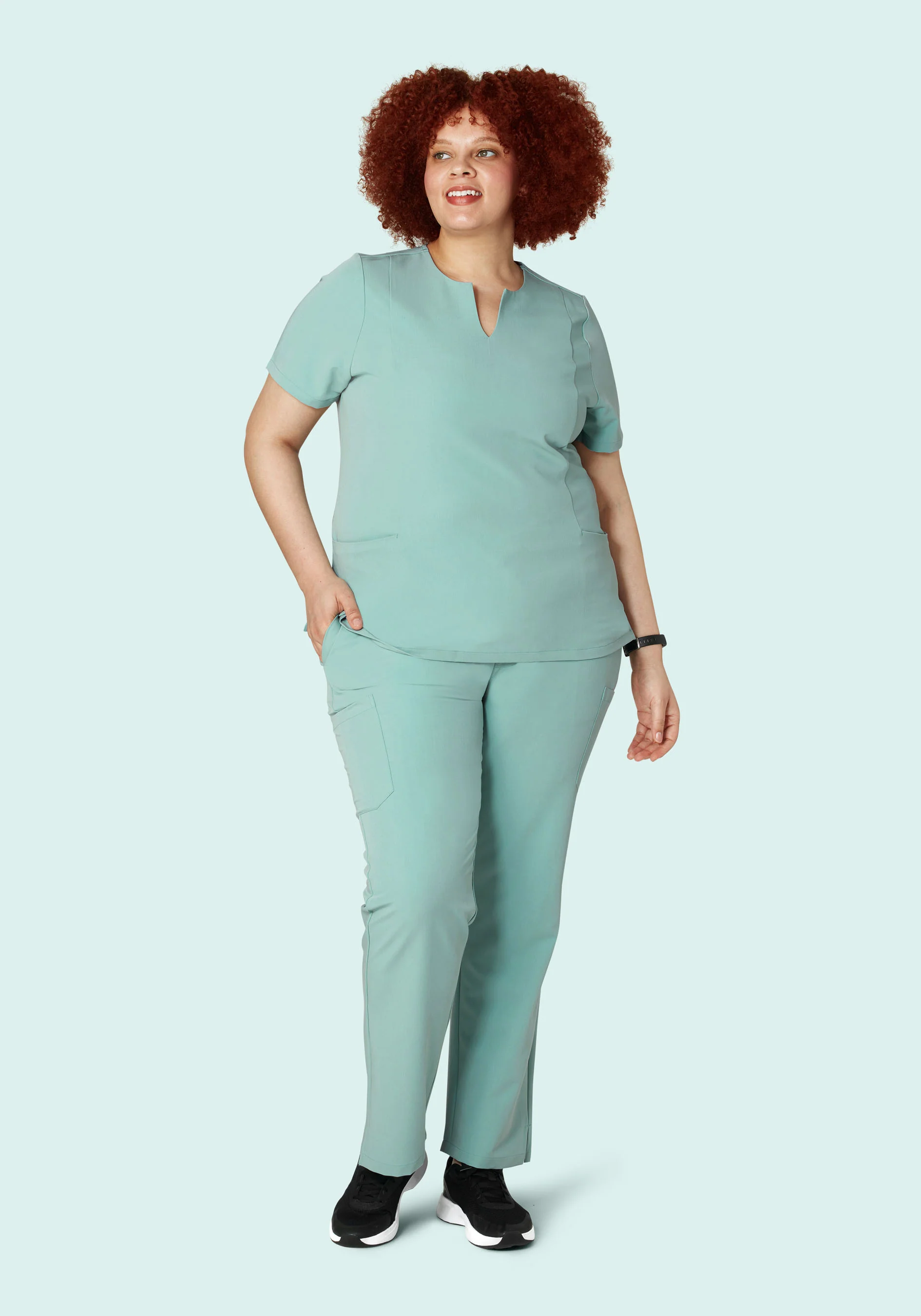 9 Pocket Cargo Pants Tourmaline - Image 5