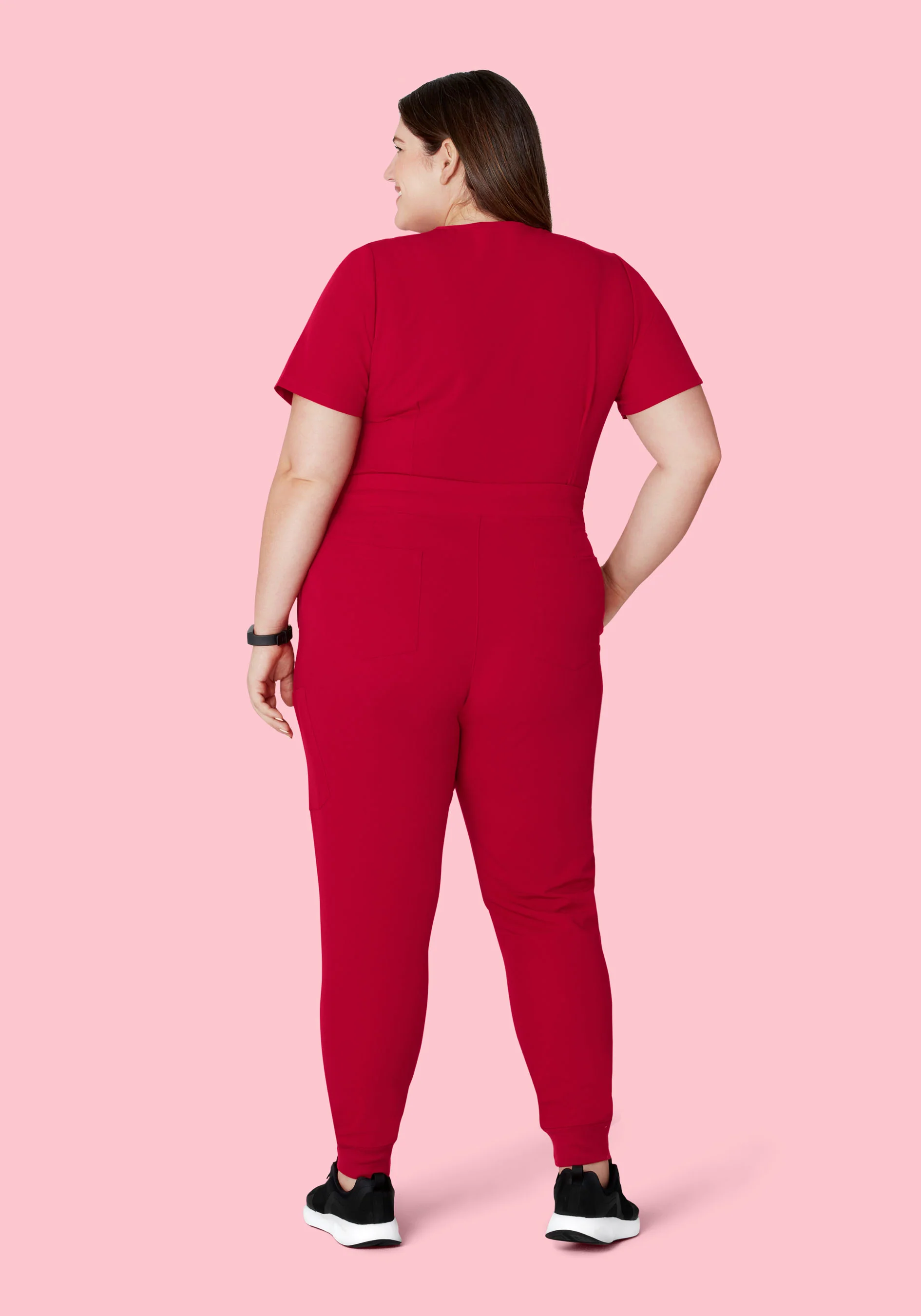 9 Pocket Joggers Crimson - Image 9