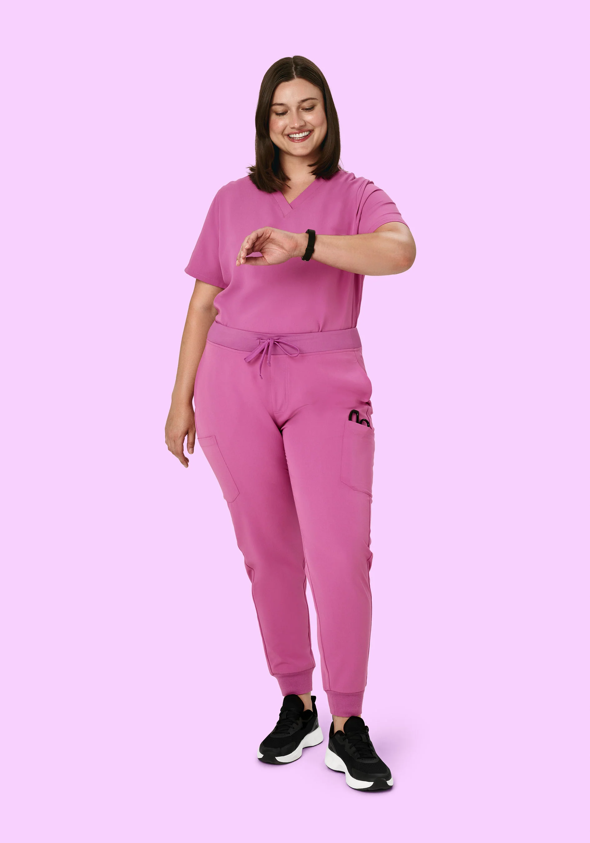 9 Pocket Joggers Dahlia - Image 5