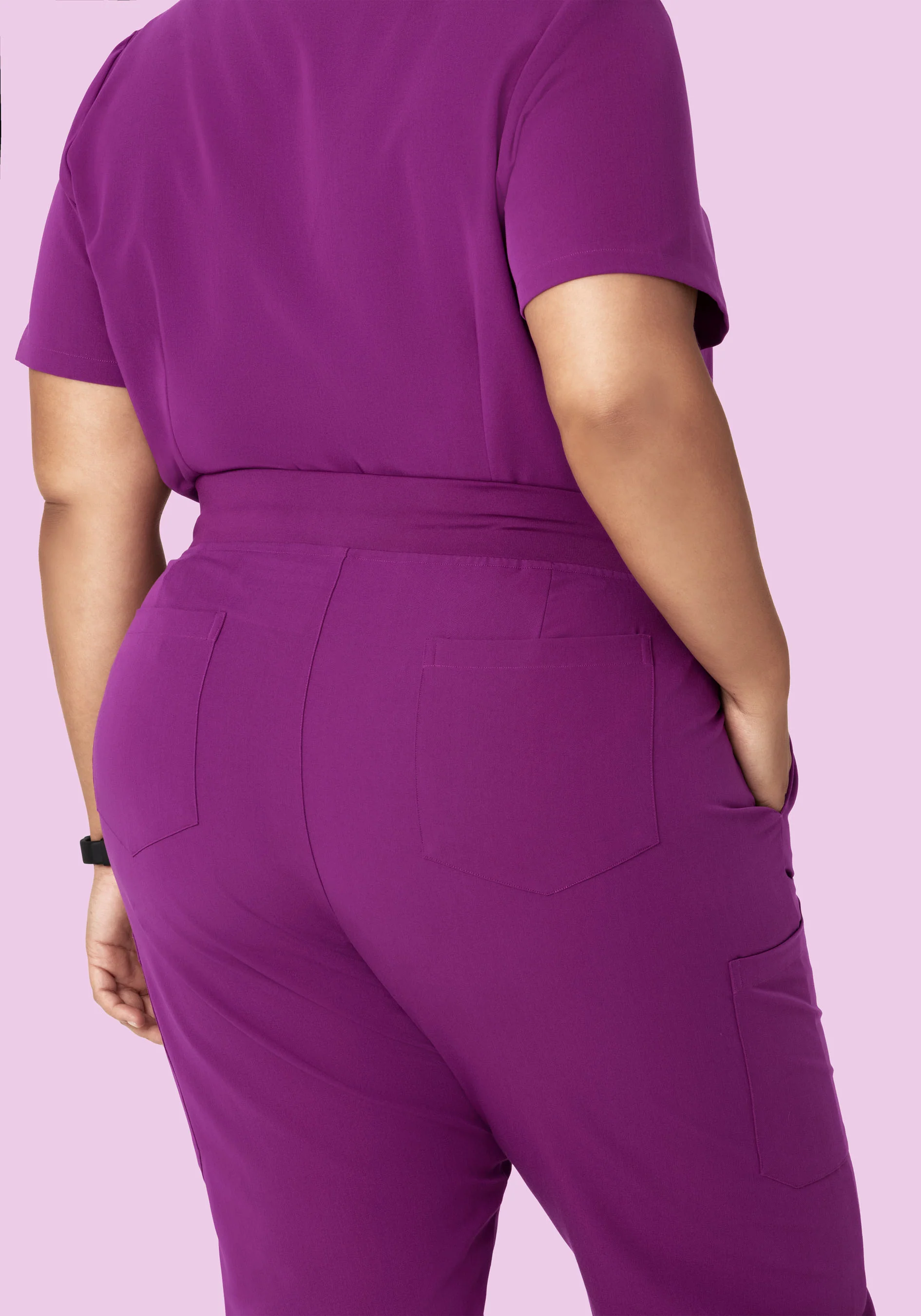 9 Pocket Joggers Dark Orchid - Image 10