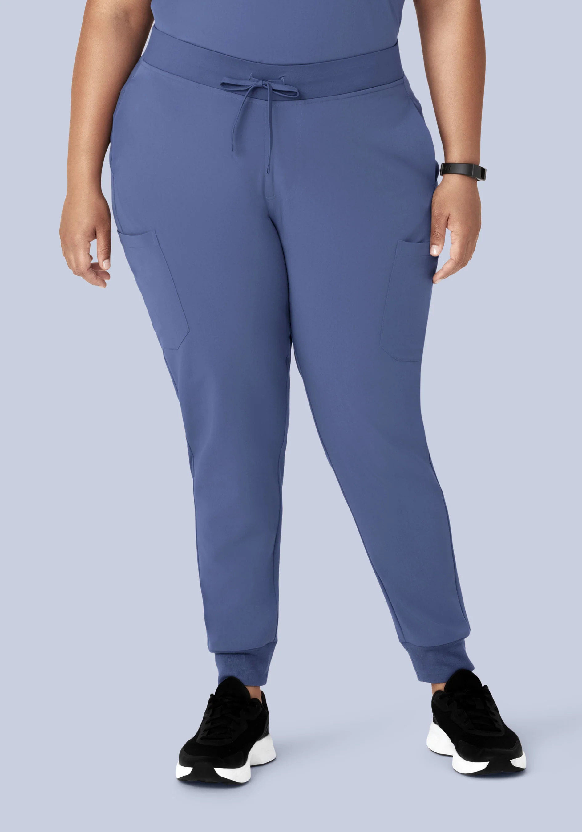 9 Pocket Joggers Deep Periwinkle - Image 5