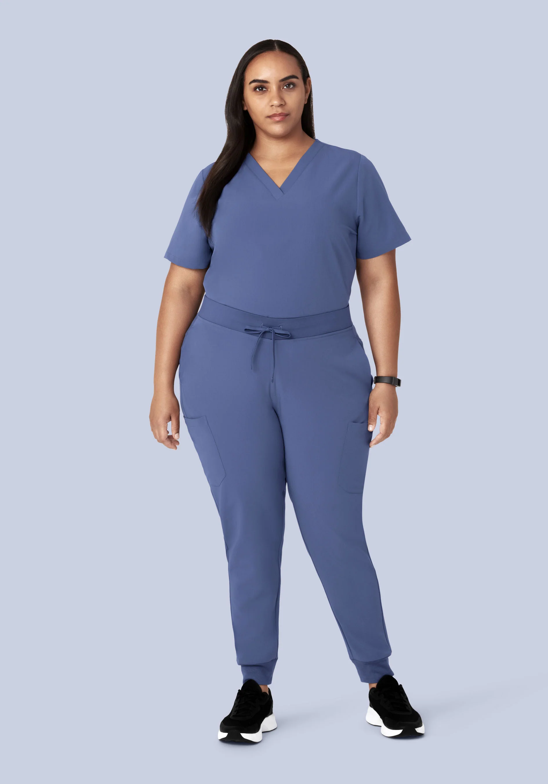 9 Pocket Joggers Deep Periwinkle - Image 6
