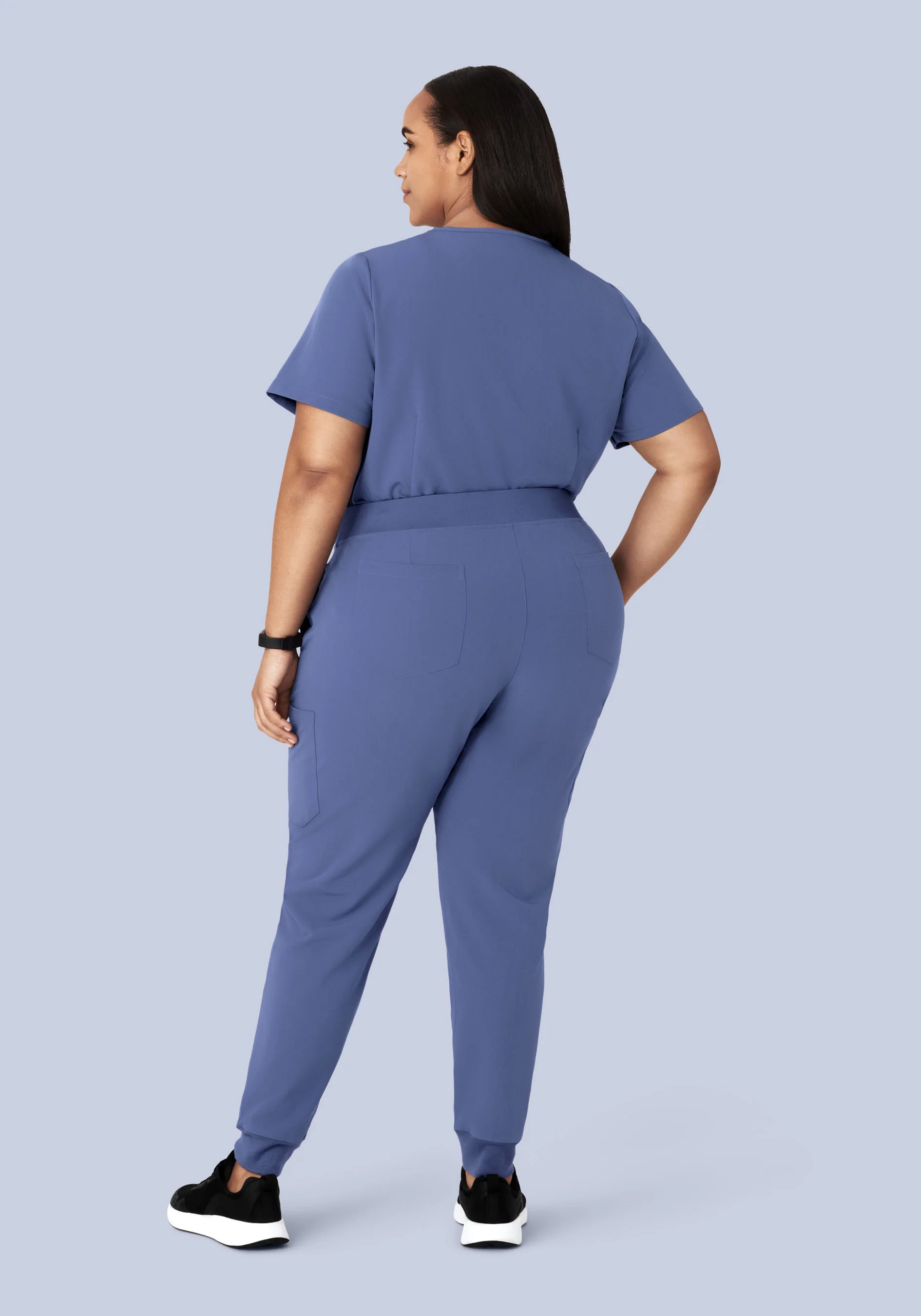 9 Pocket Joggers Deep Periwinkle - Image 9