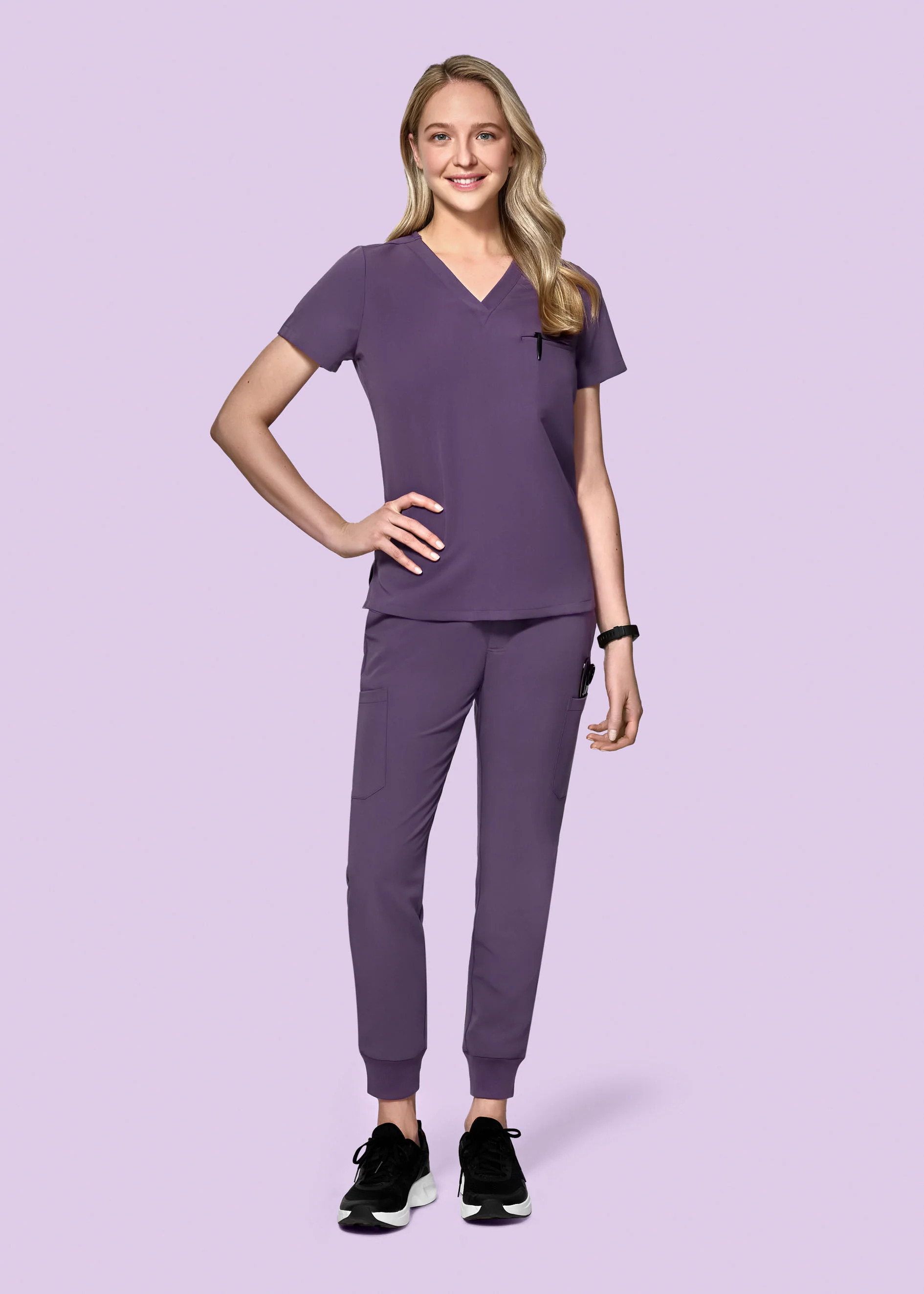 9 Pocket Joggers Dewberry - Image 4