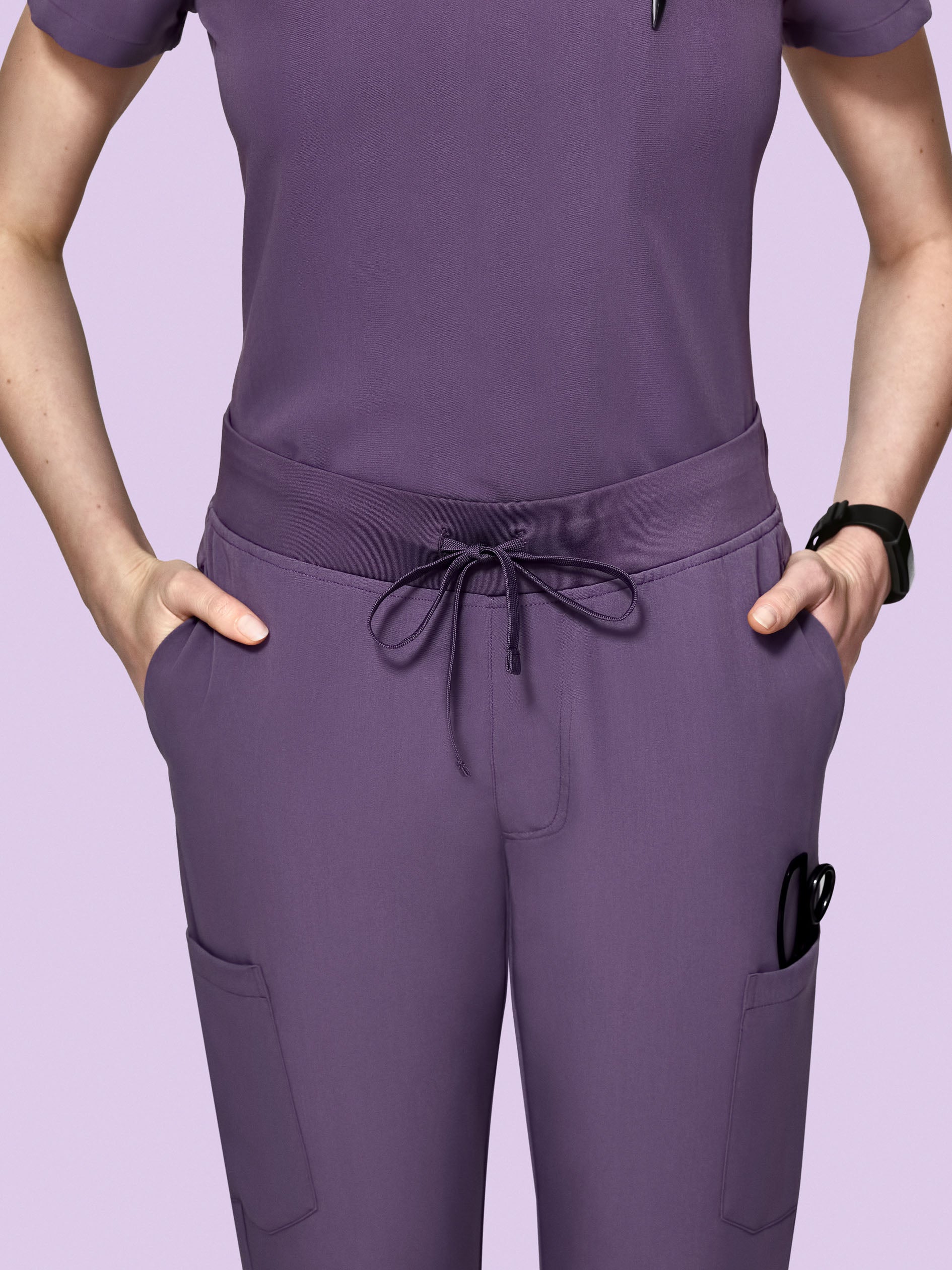 9 Pocket Joggers Dewberry - Image 5