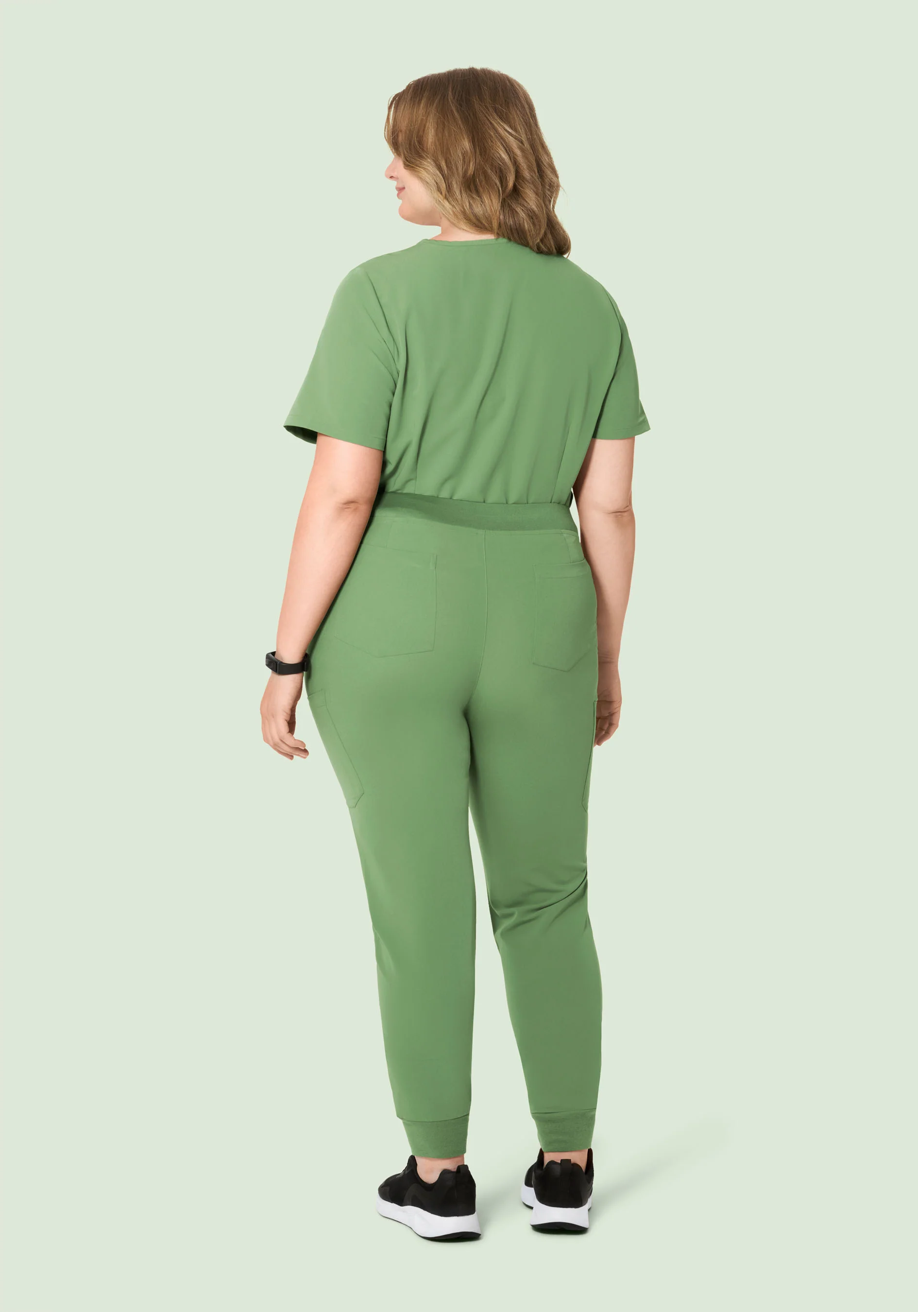9 Pocket Joggers Hazel Green - Image 9