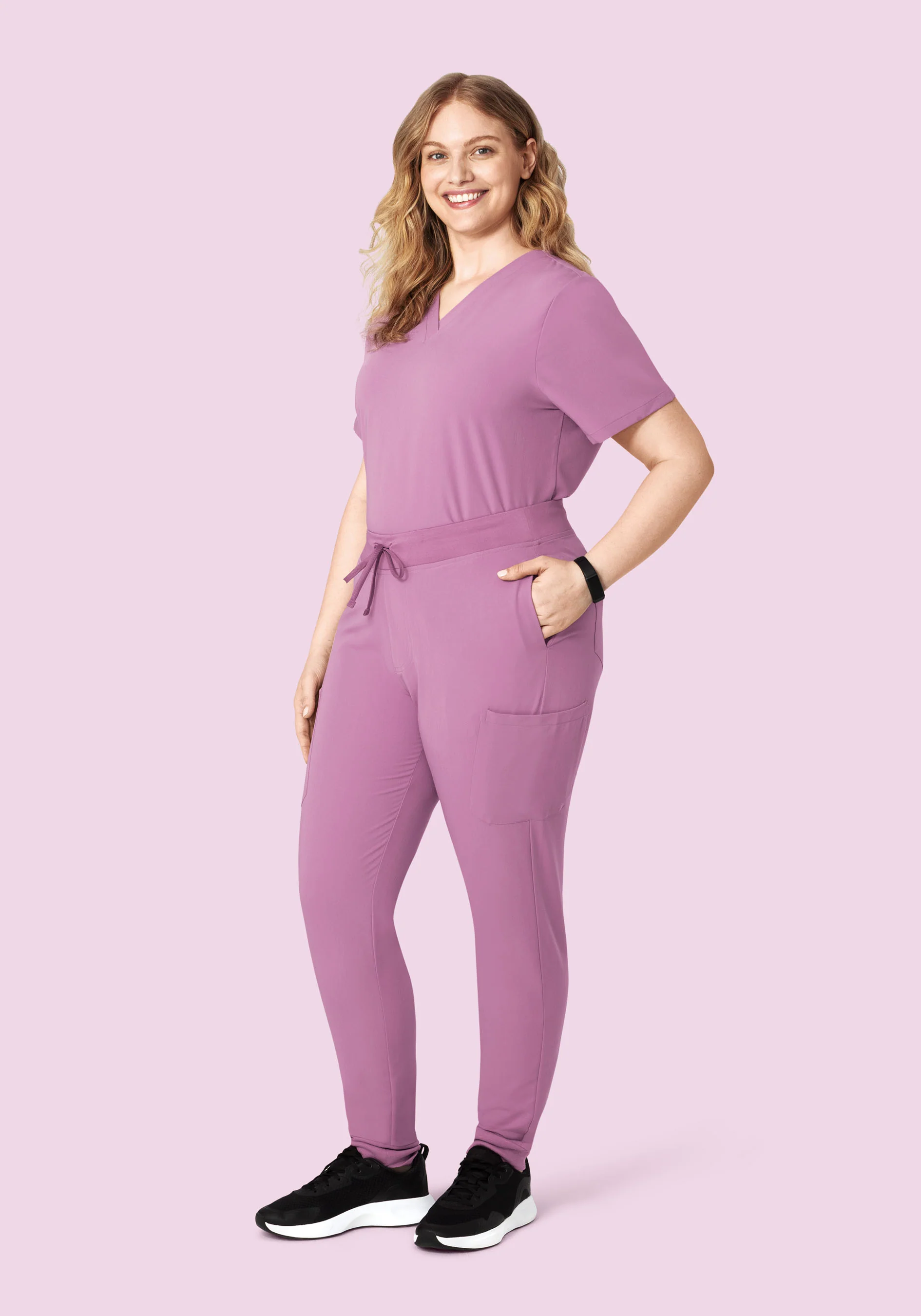 9 Pocket Joggers Lilac - Image 7