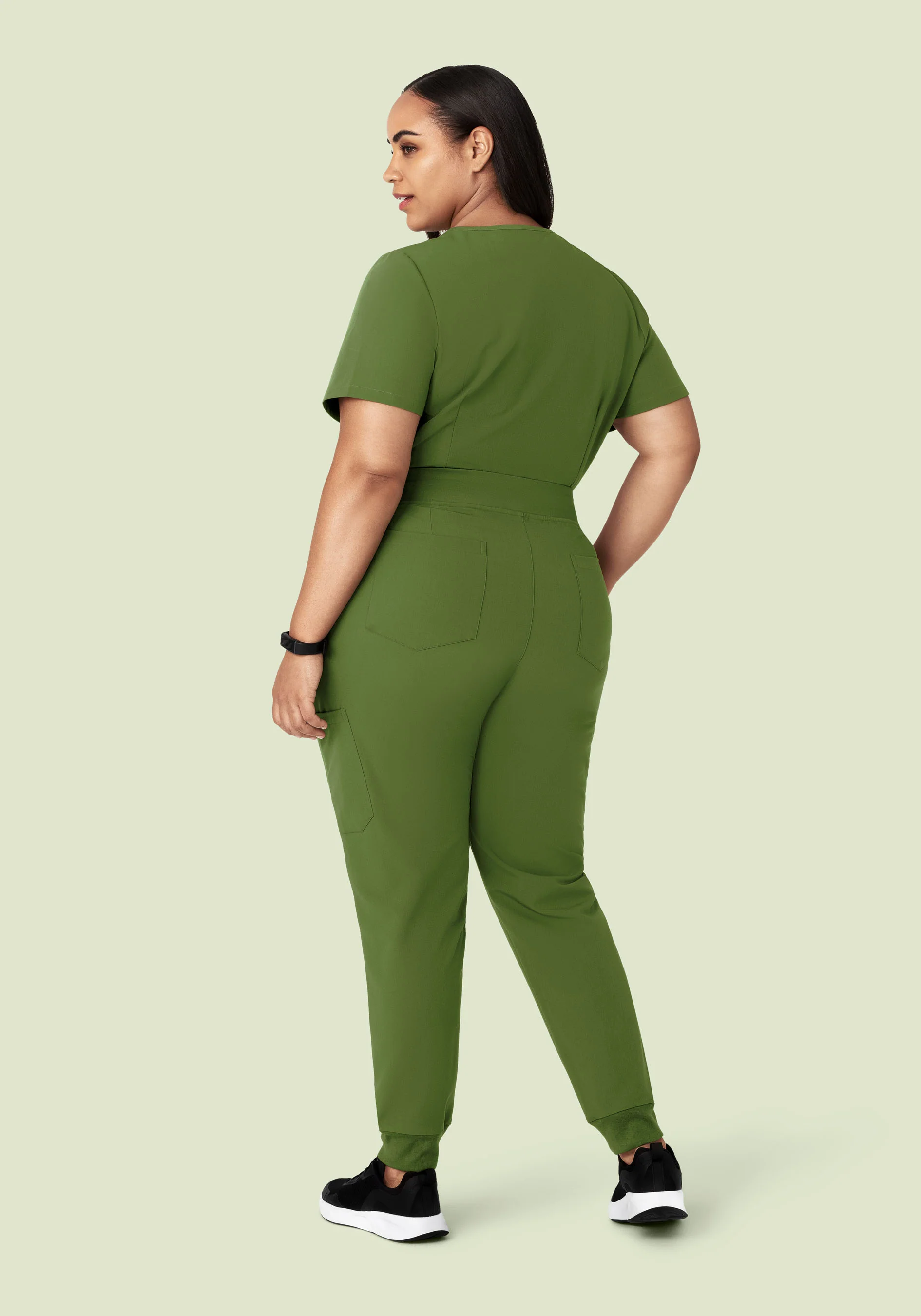 9 Pocket Joggers Moss - Image 12