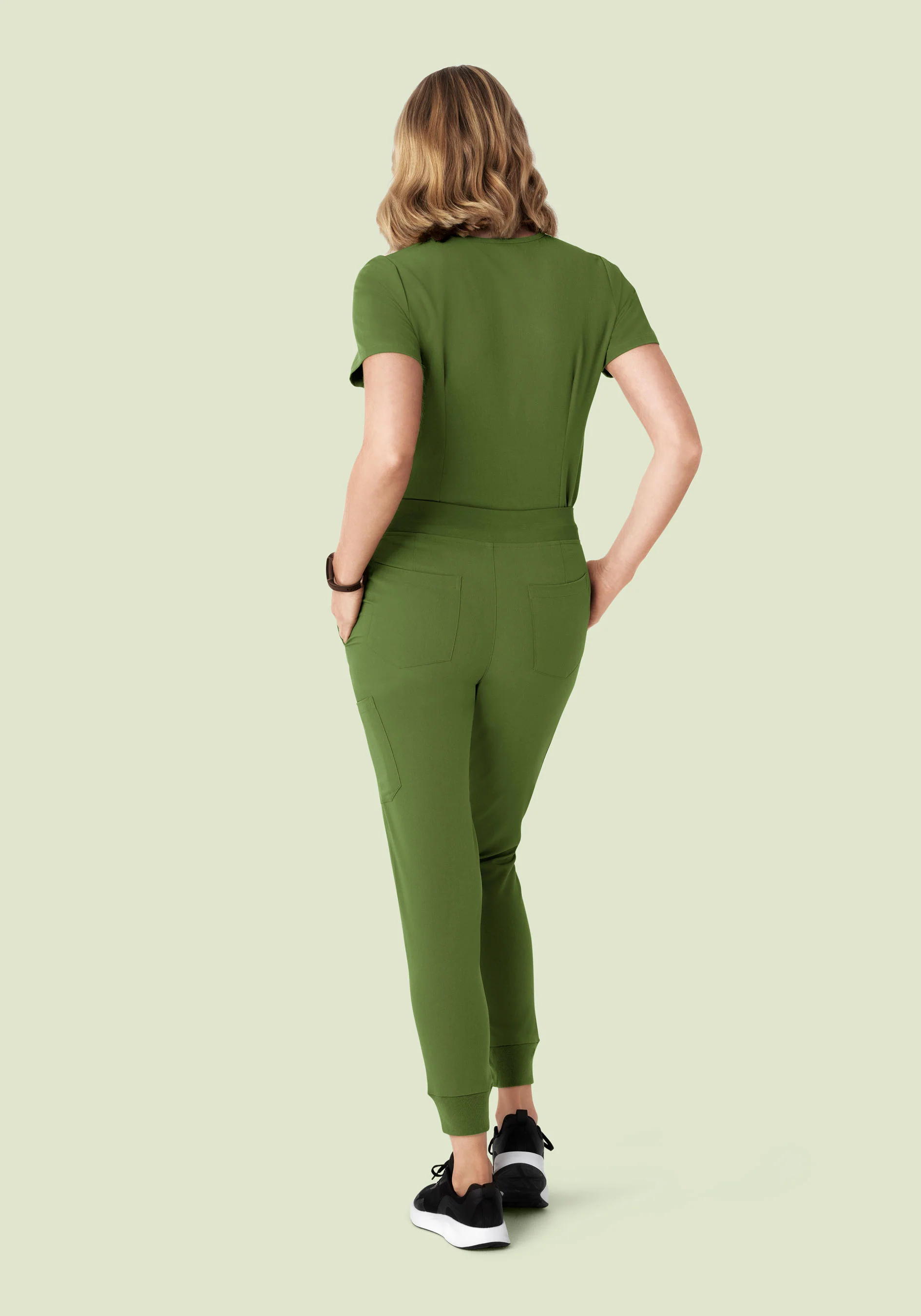9 Pocket Joggers Moss - Image 5
