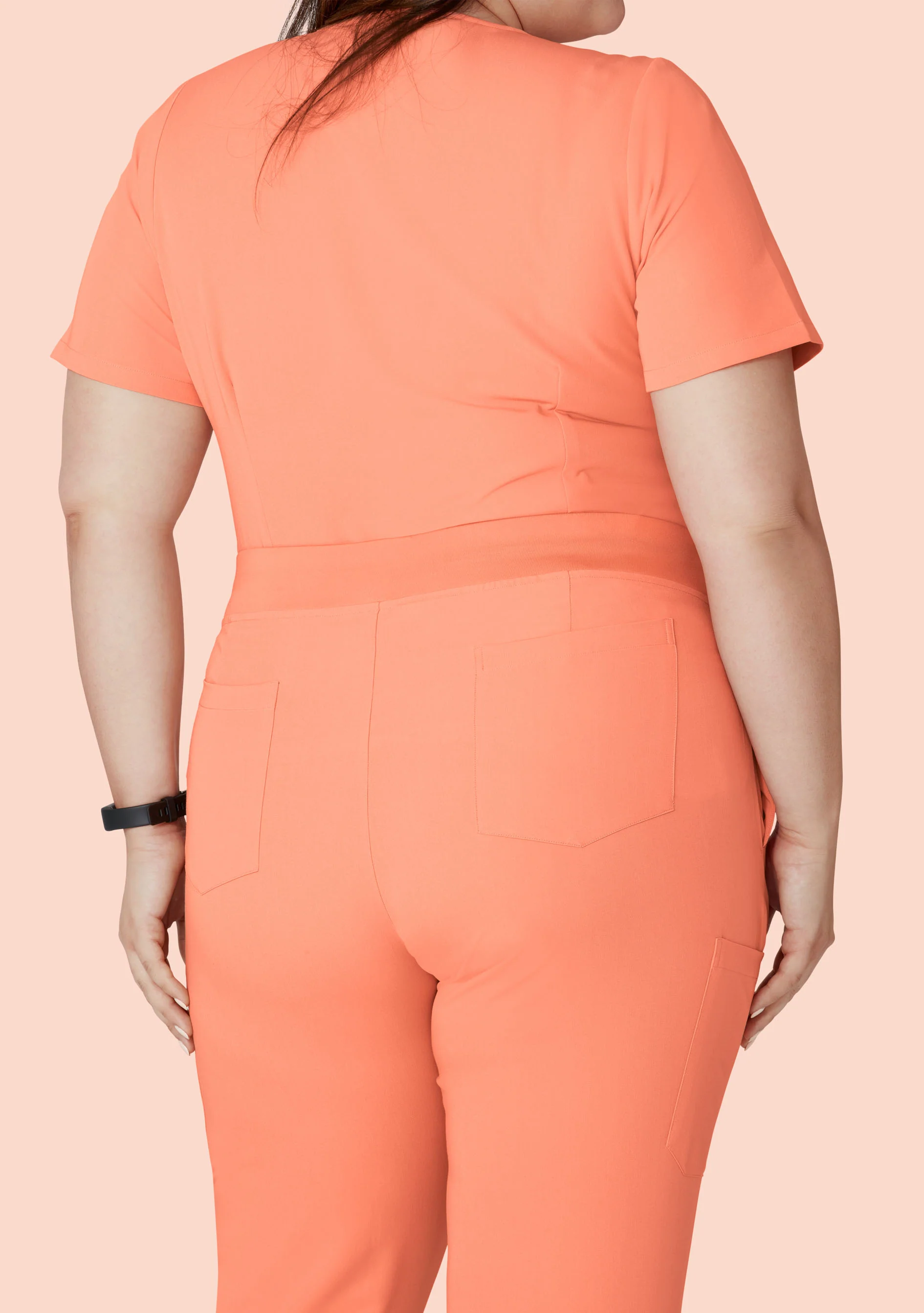 9 Pocket Joggers Peach - Image 7