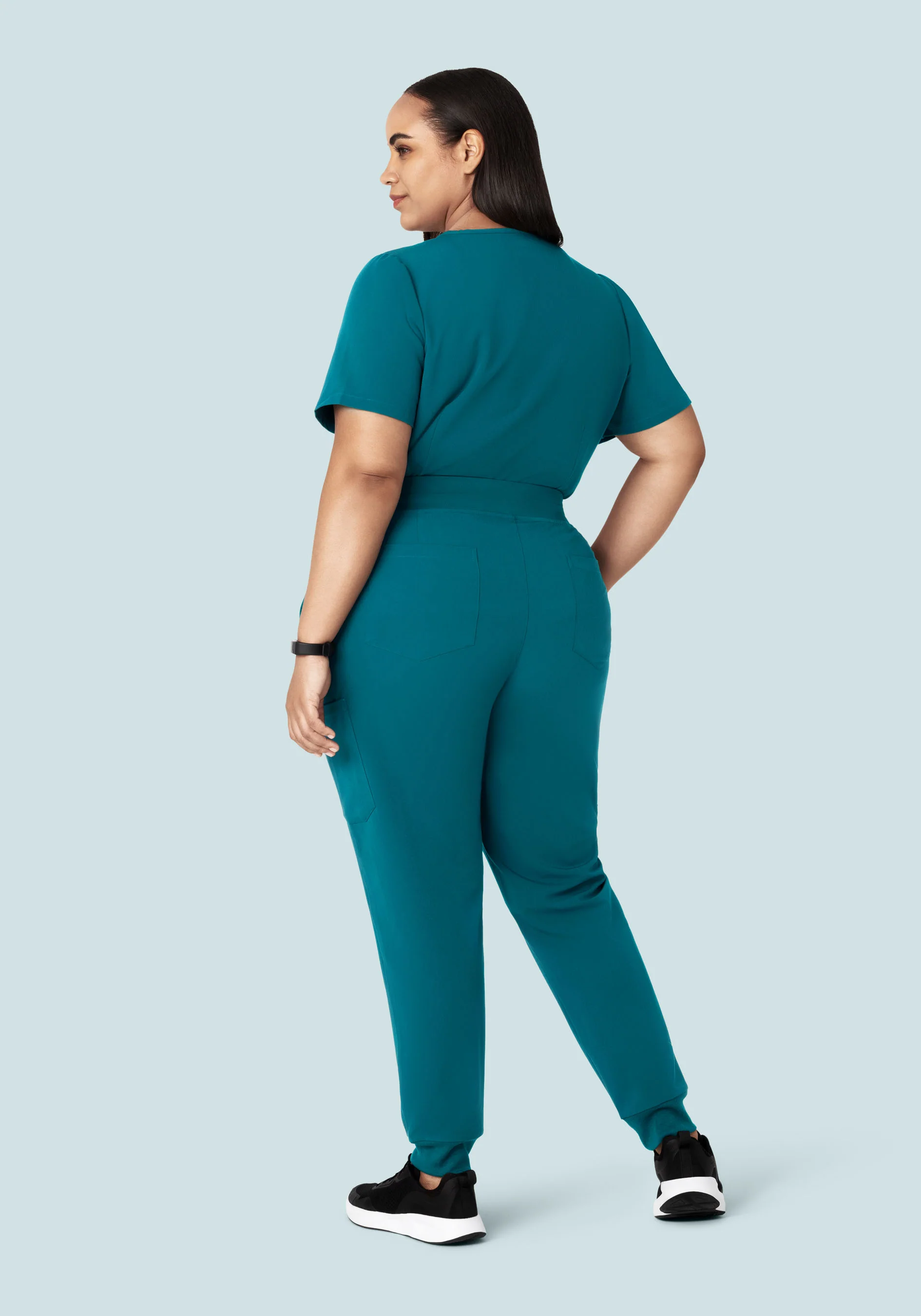 9 Pocket Joggers Peacock - Image 10
