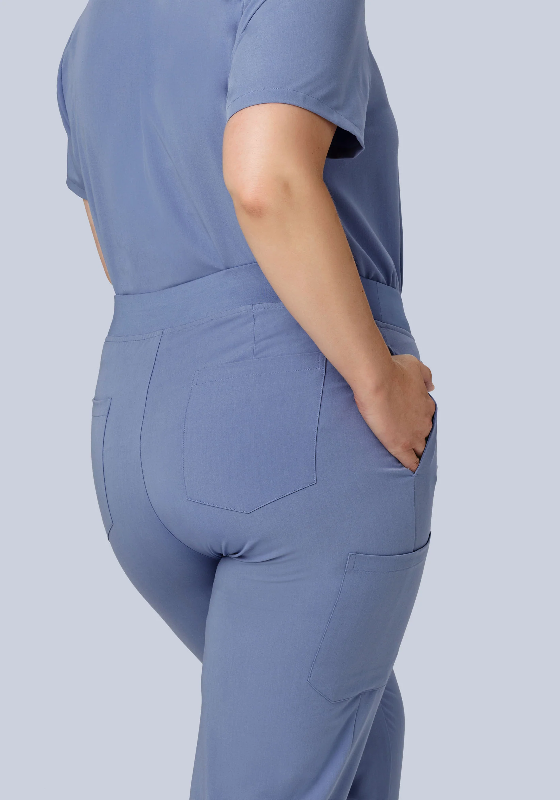 9 Pocket Joggers Periwinkle - Image 6
