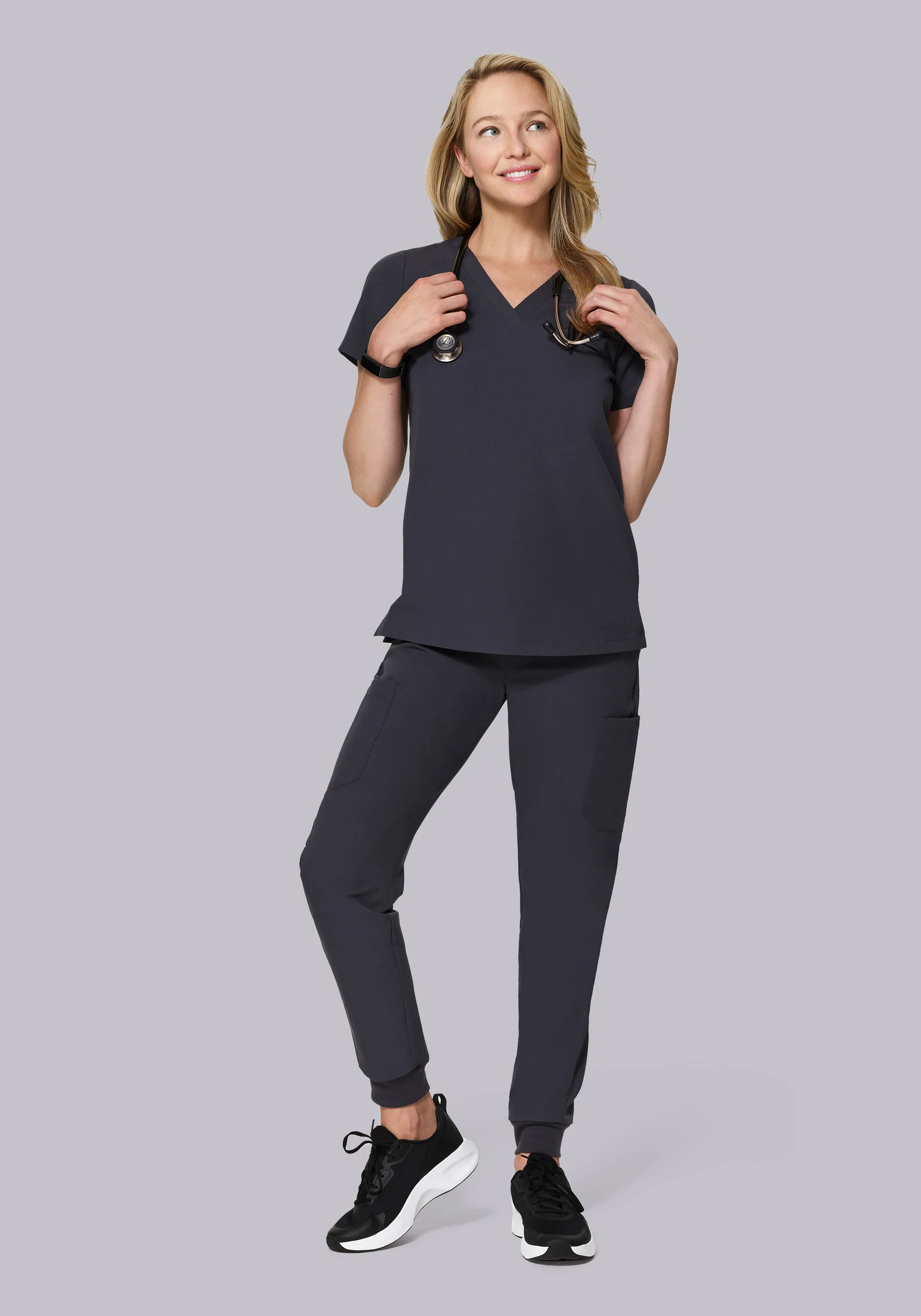 9 Pocket Joggers Pewter - Image 4