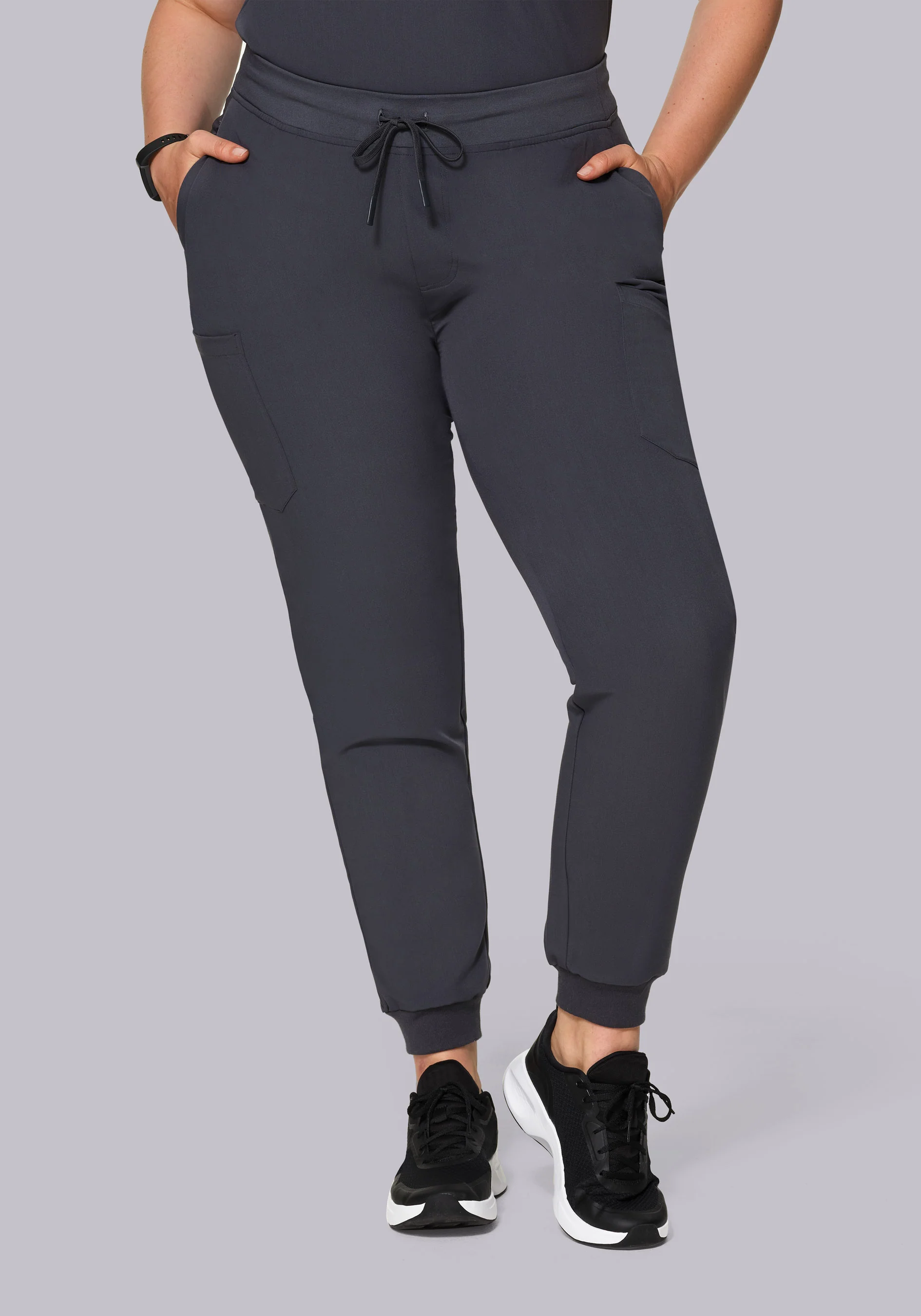 9 Pocket Joggers Pewter - Image 7