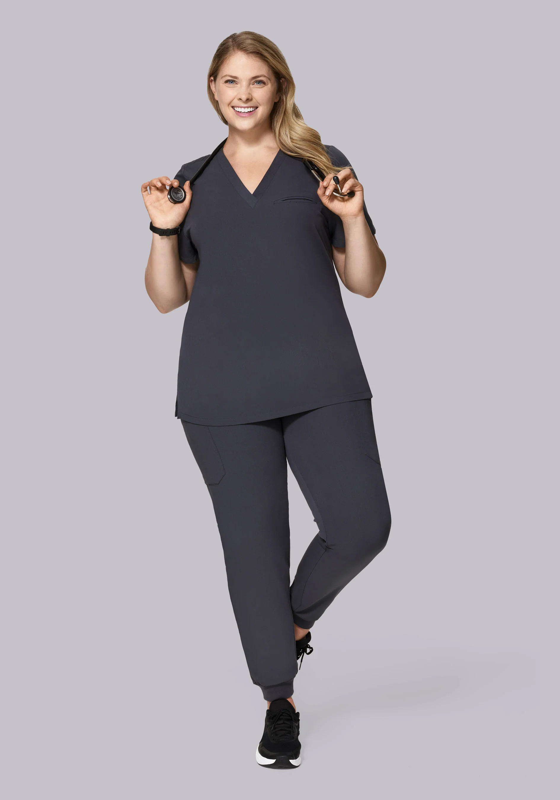 9 Pocket Joggers Pewter - Image 8