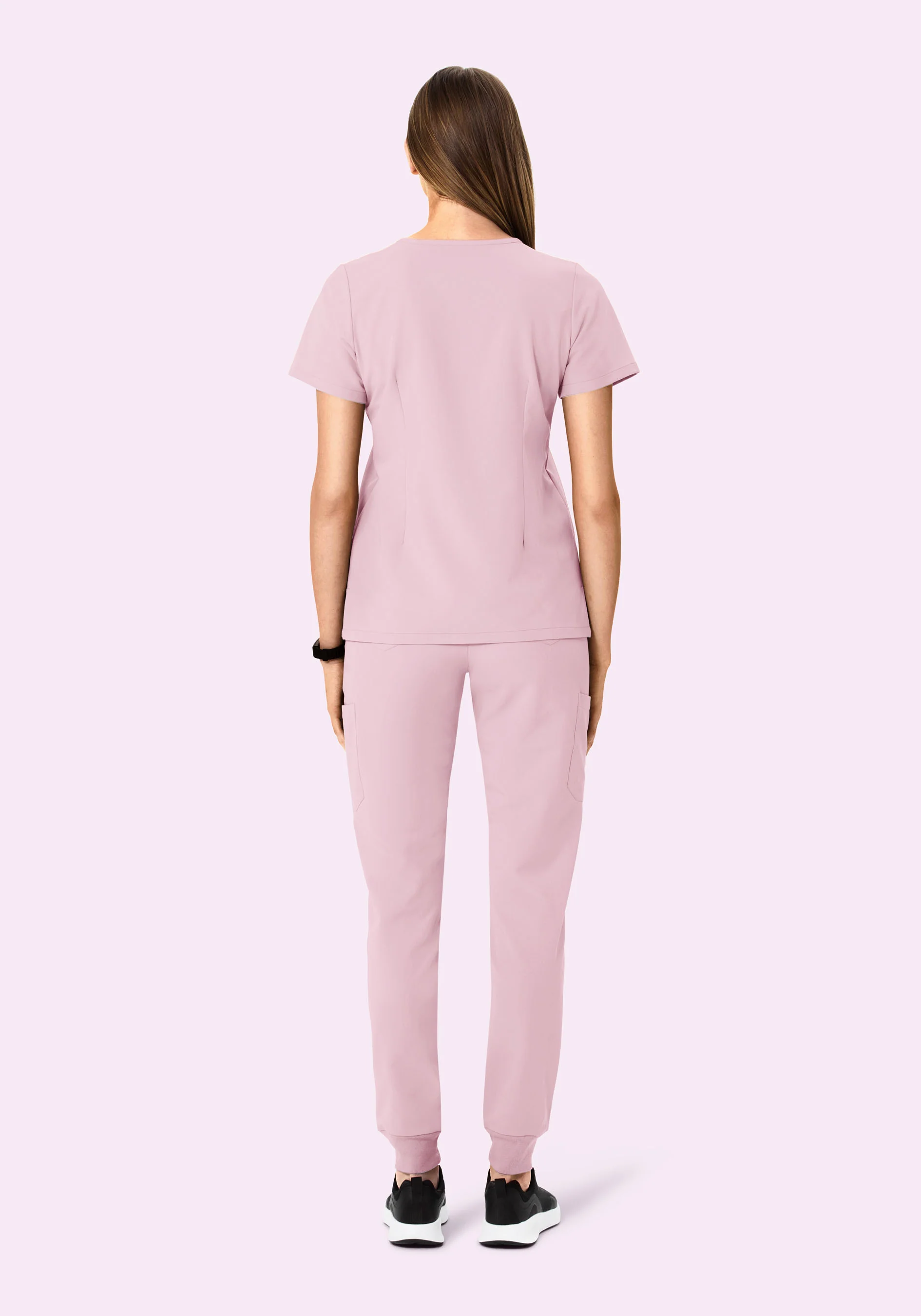9 Pocket Joggers Pink Pearl - Image 5