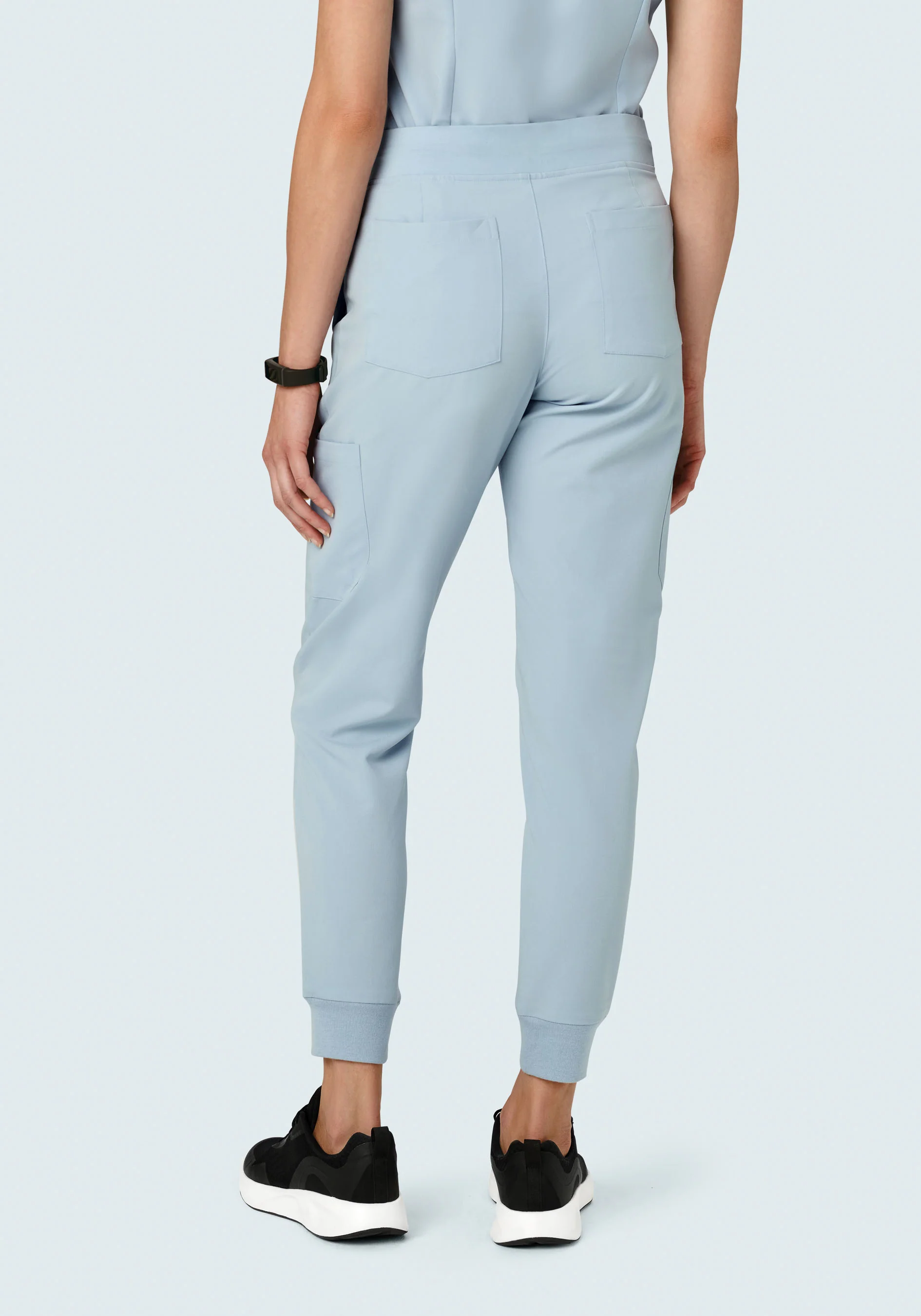 9 Pocket Joggers Powder Blue - Image 6