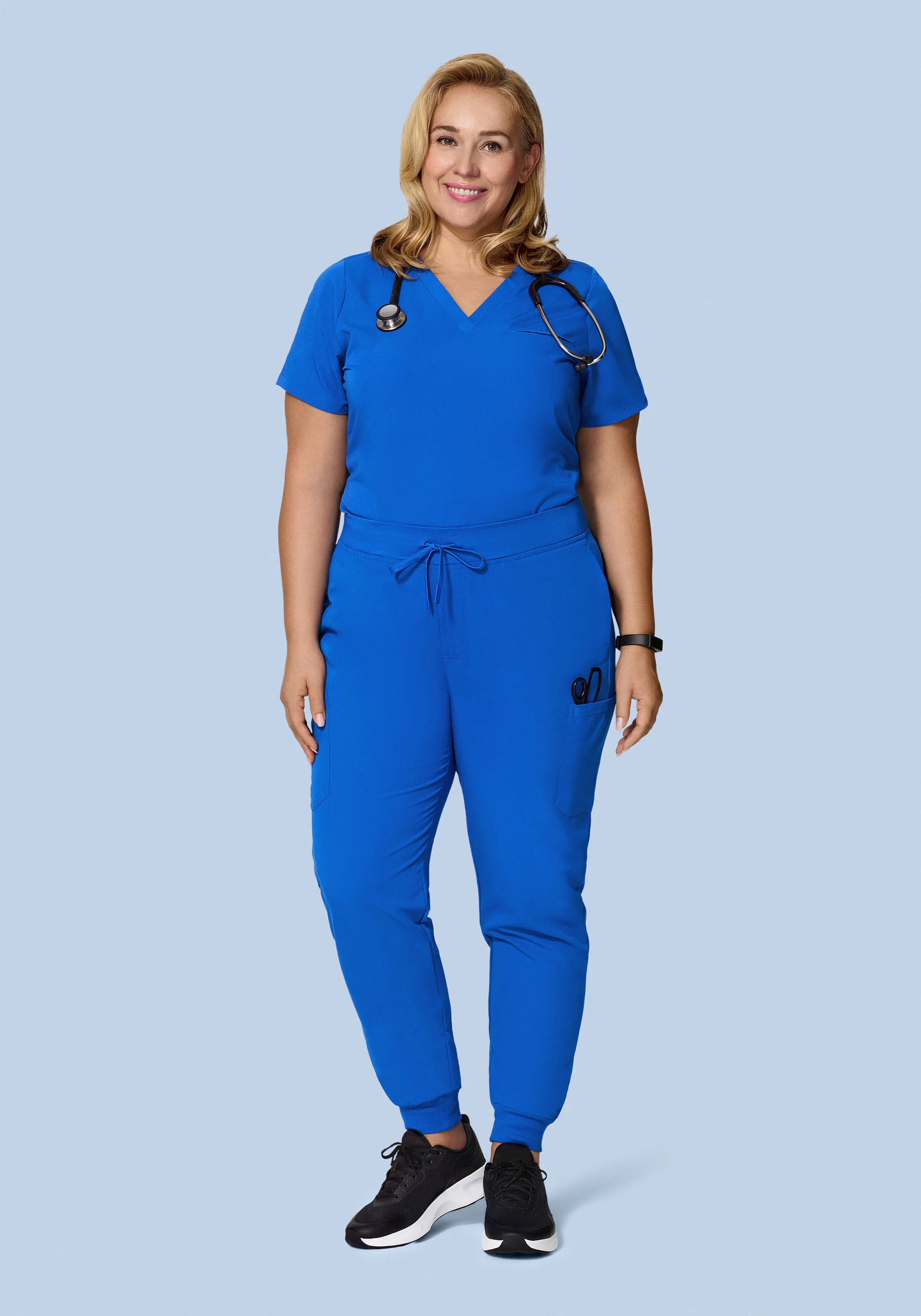 9 Pocket Joggers Royal Blue - Image 7