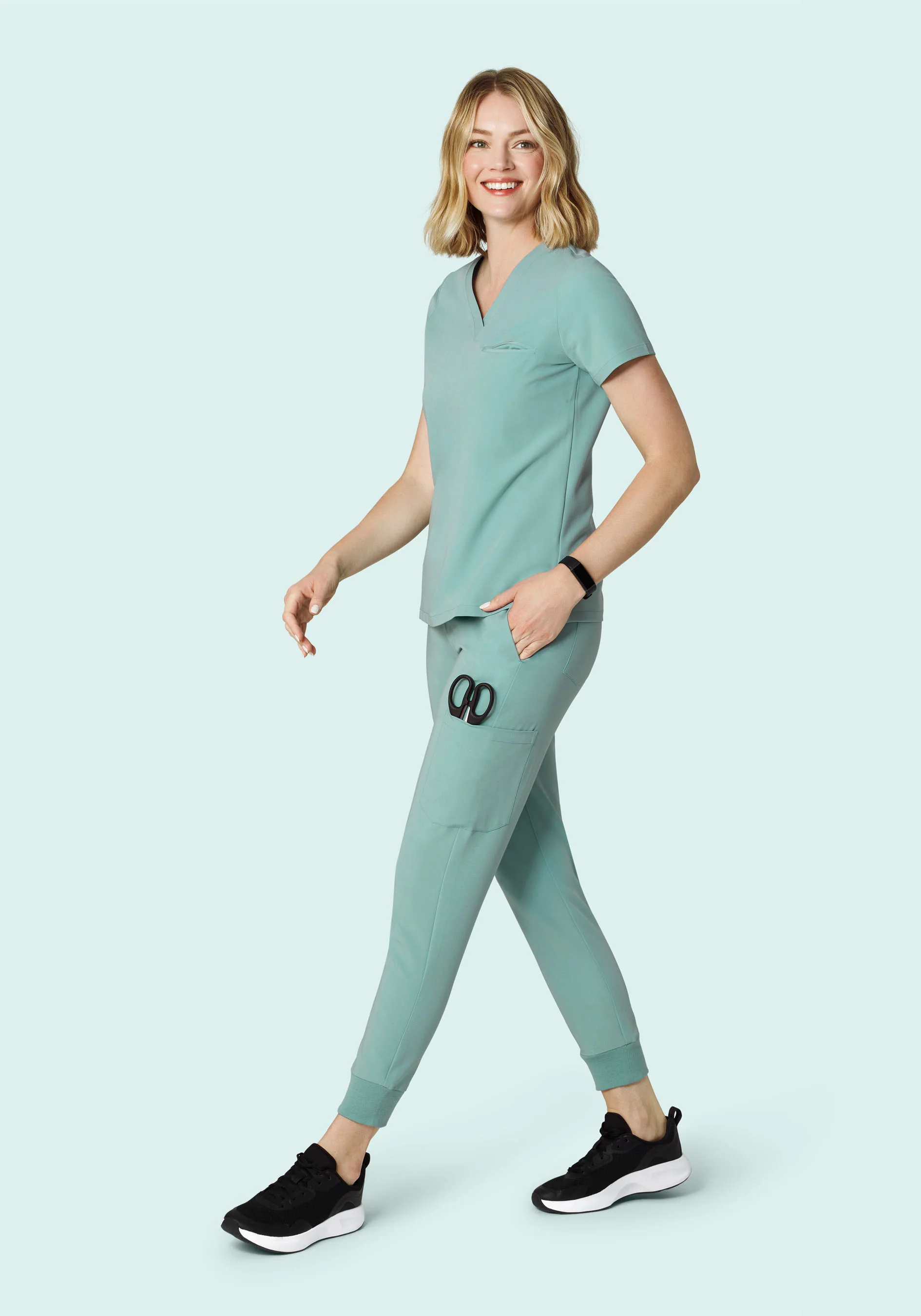 9 Pocket Joggers Tourmaline - Image 3