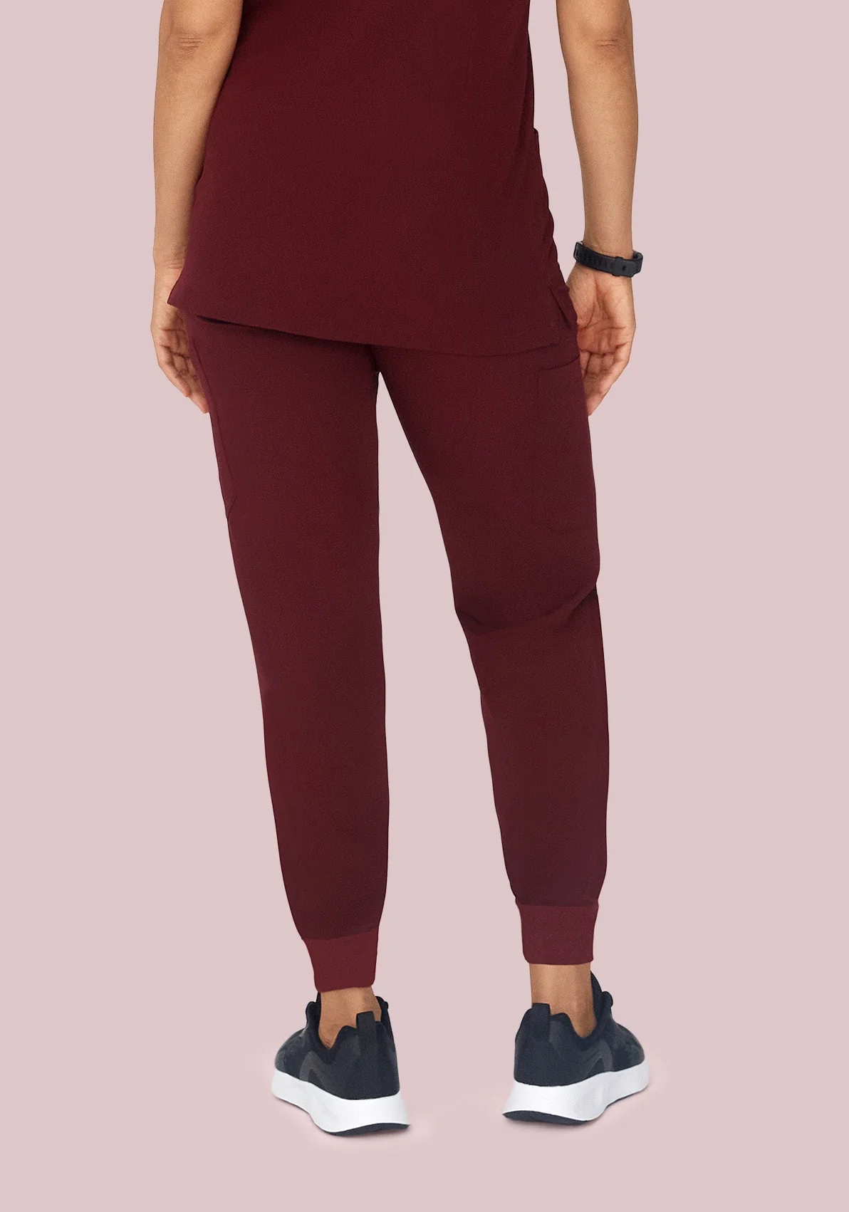 9 Pocket Joggers Wine - Image 3