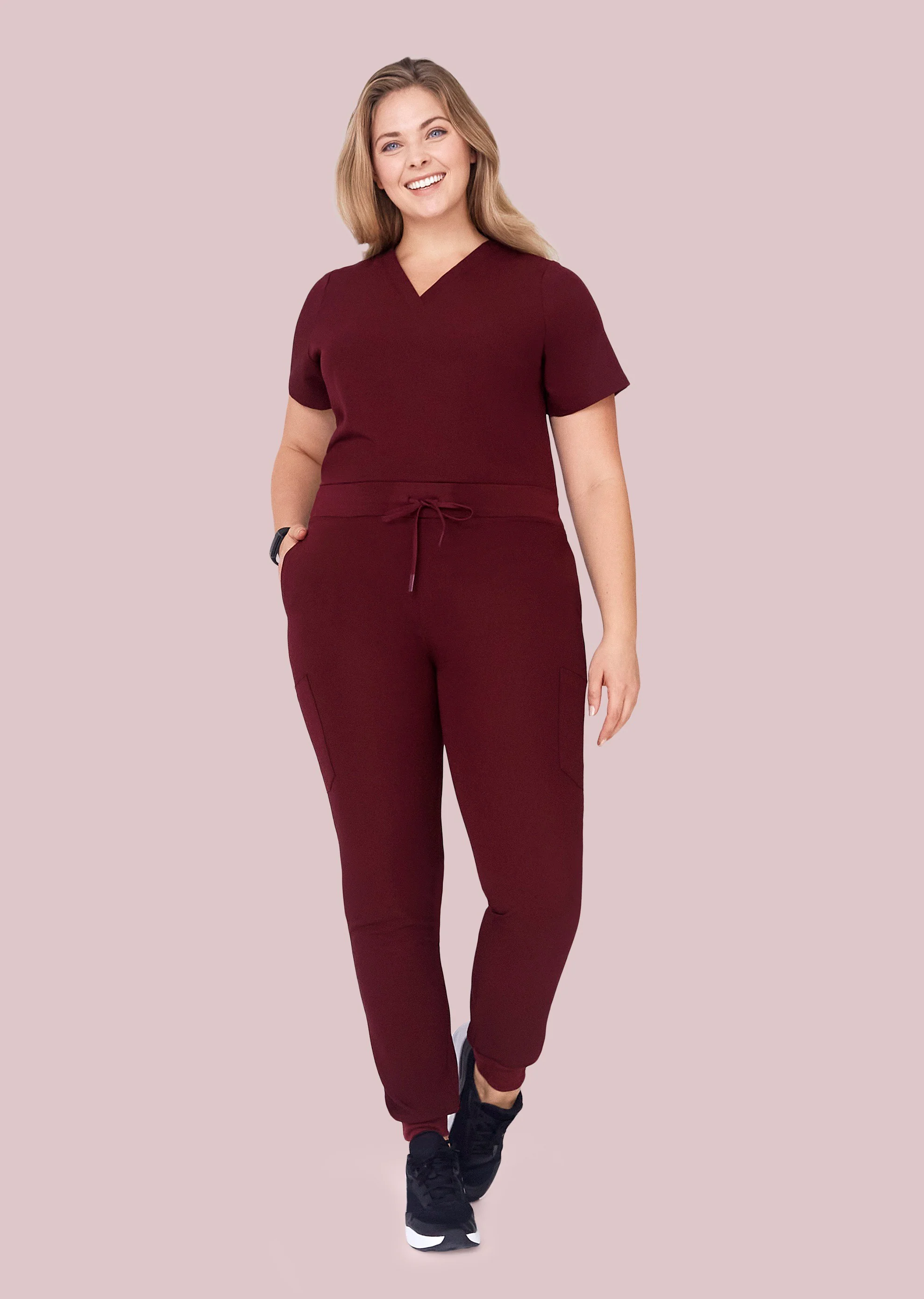 9 Pocket Joggers Wine - Image 6