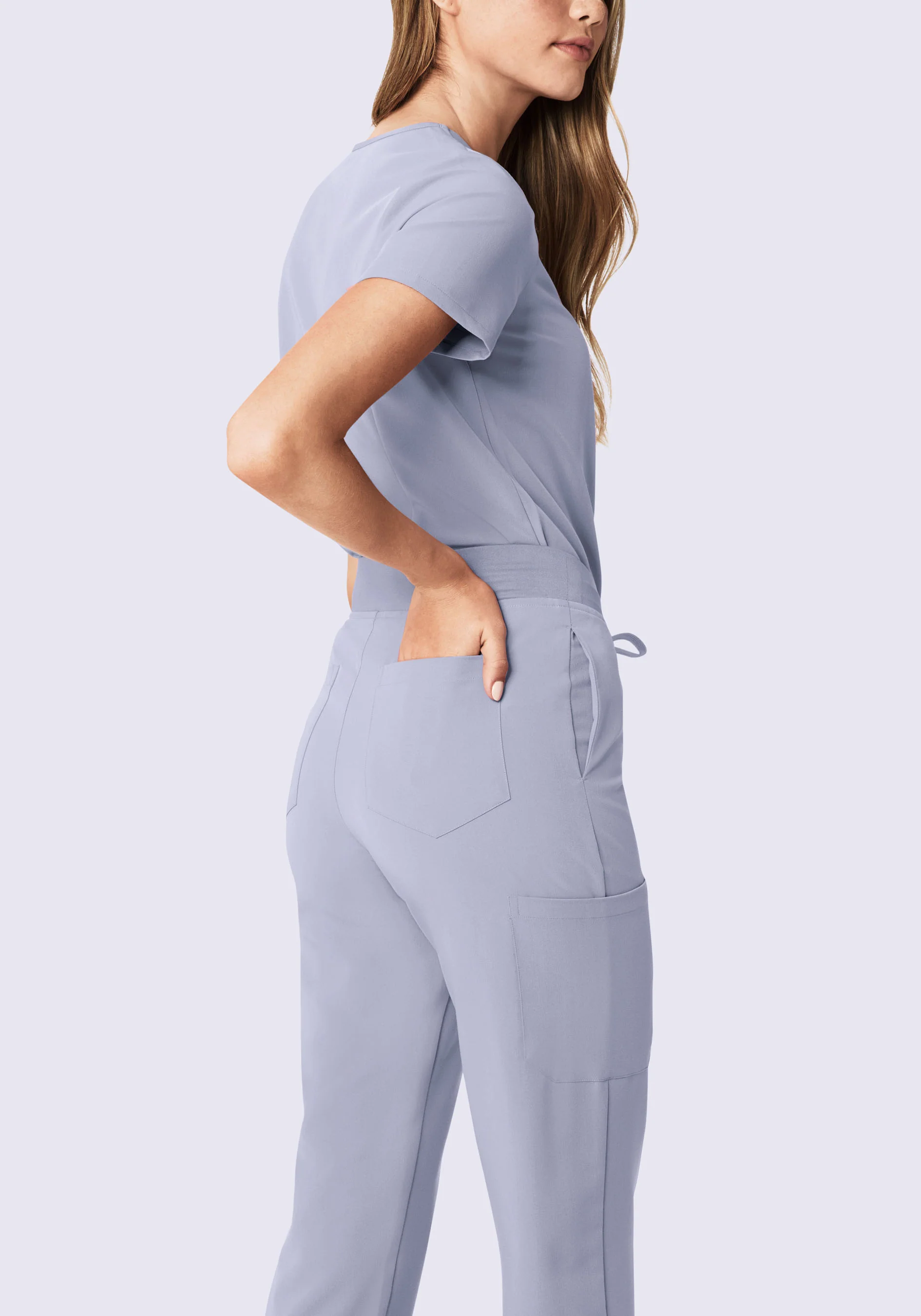 9 Pocket Joggers Wisteria - Image 4