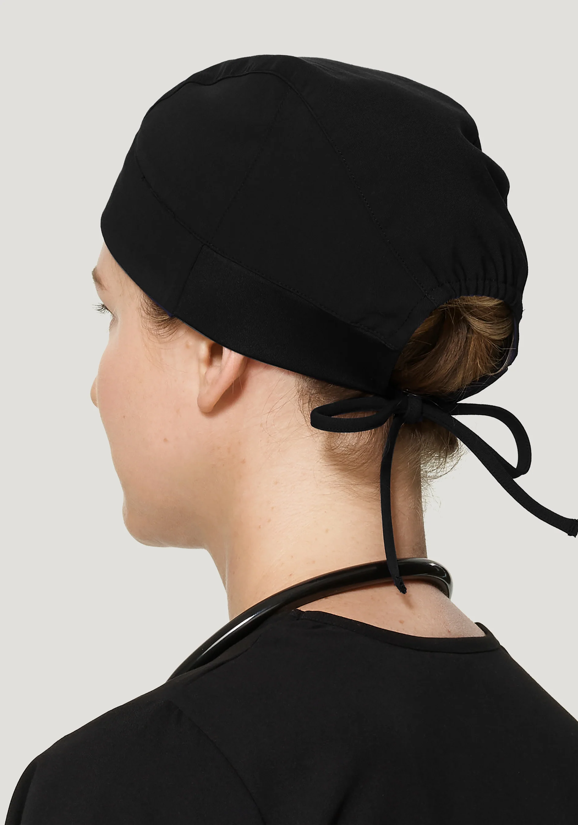 Contemporary Scrub Cap Black - Image 3