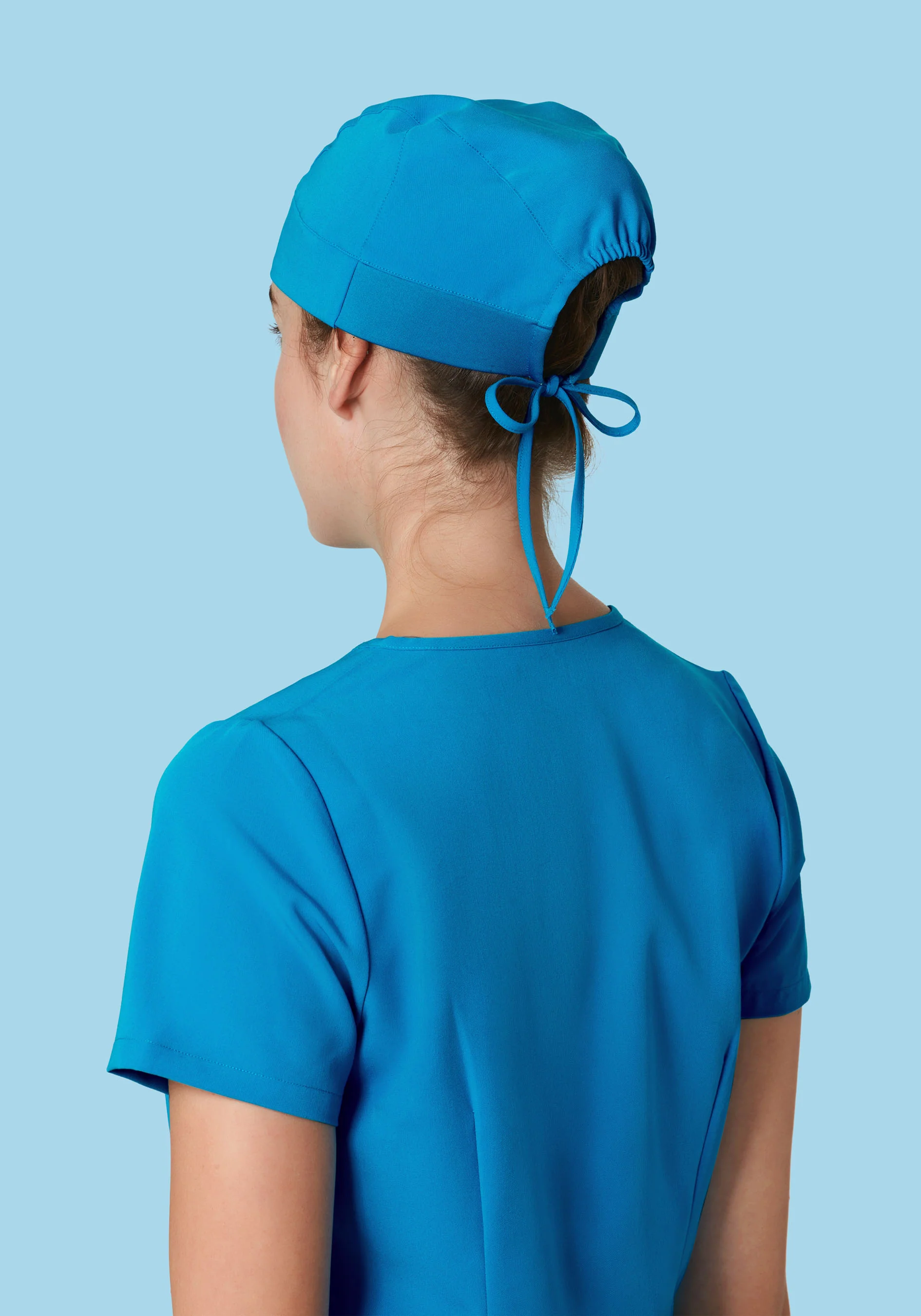 Contemporary Scrub Cap Electric Blue - Image 2