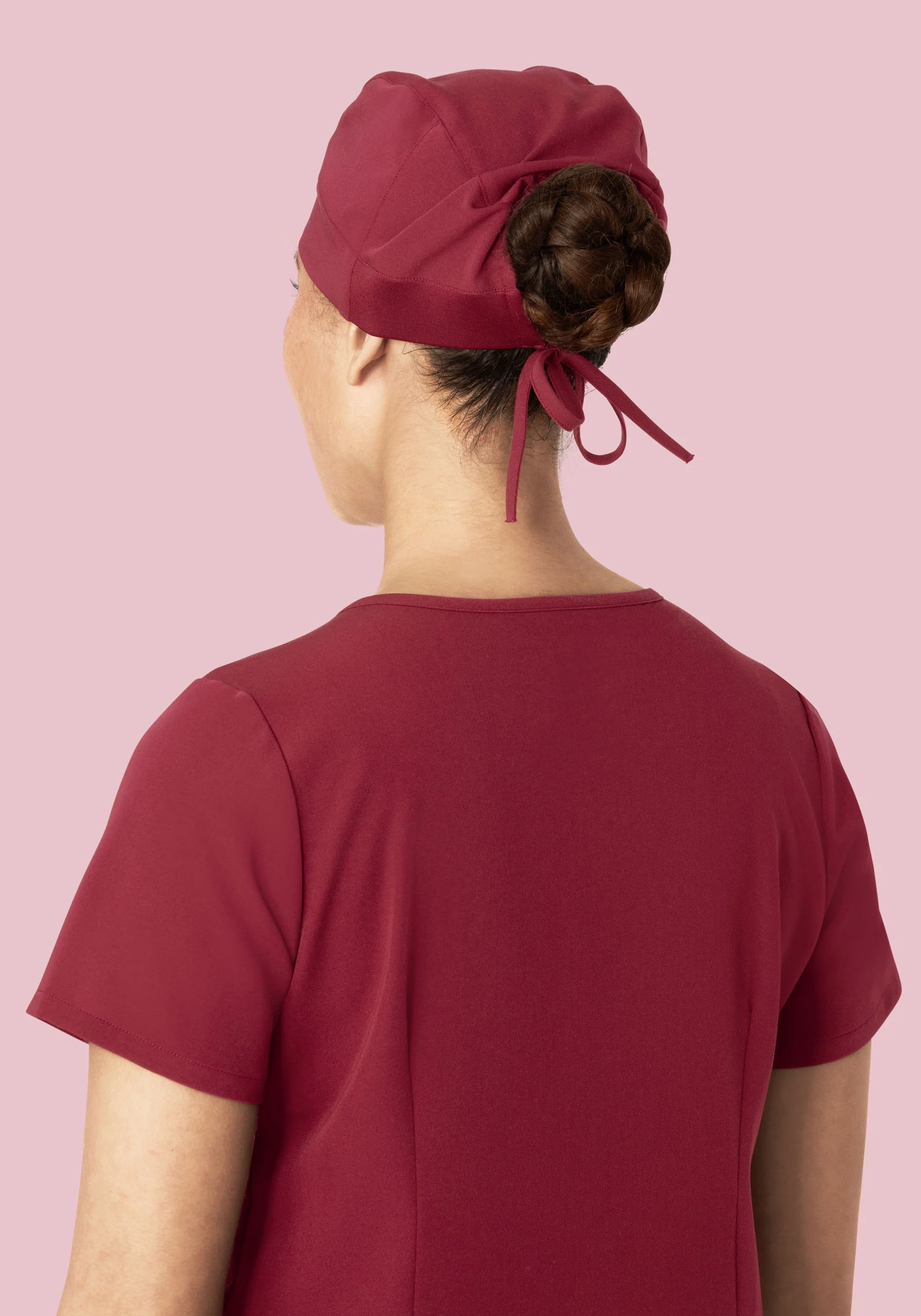 Contemporary Scrub Cap Garnet - Image 2