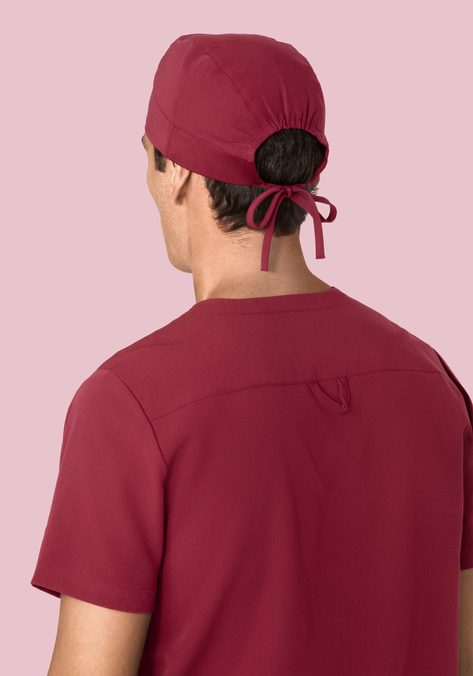 Contemporary Scrub Cap Garnet - Image 4