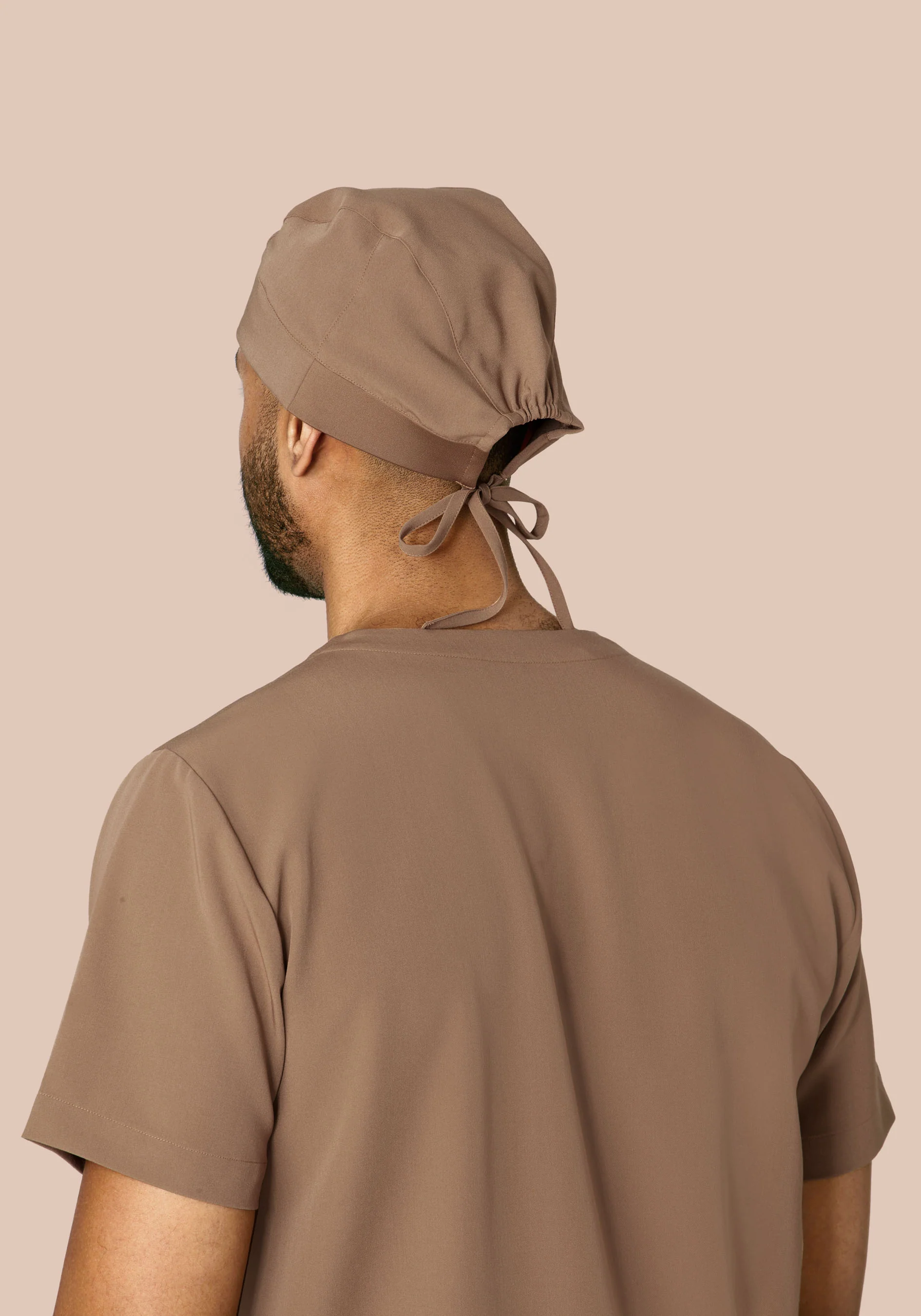 Contemporary Scrub Cap Mocha - Image 4