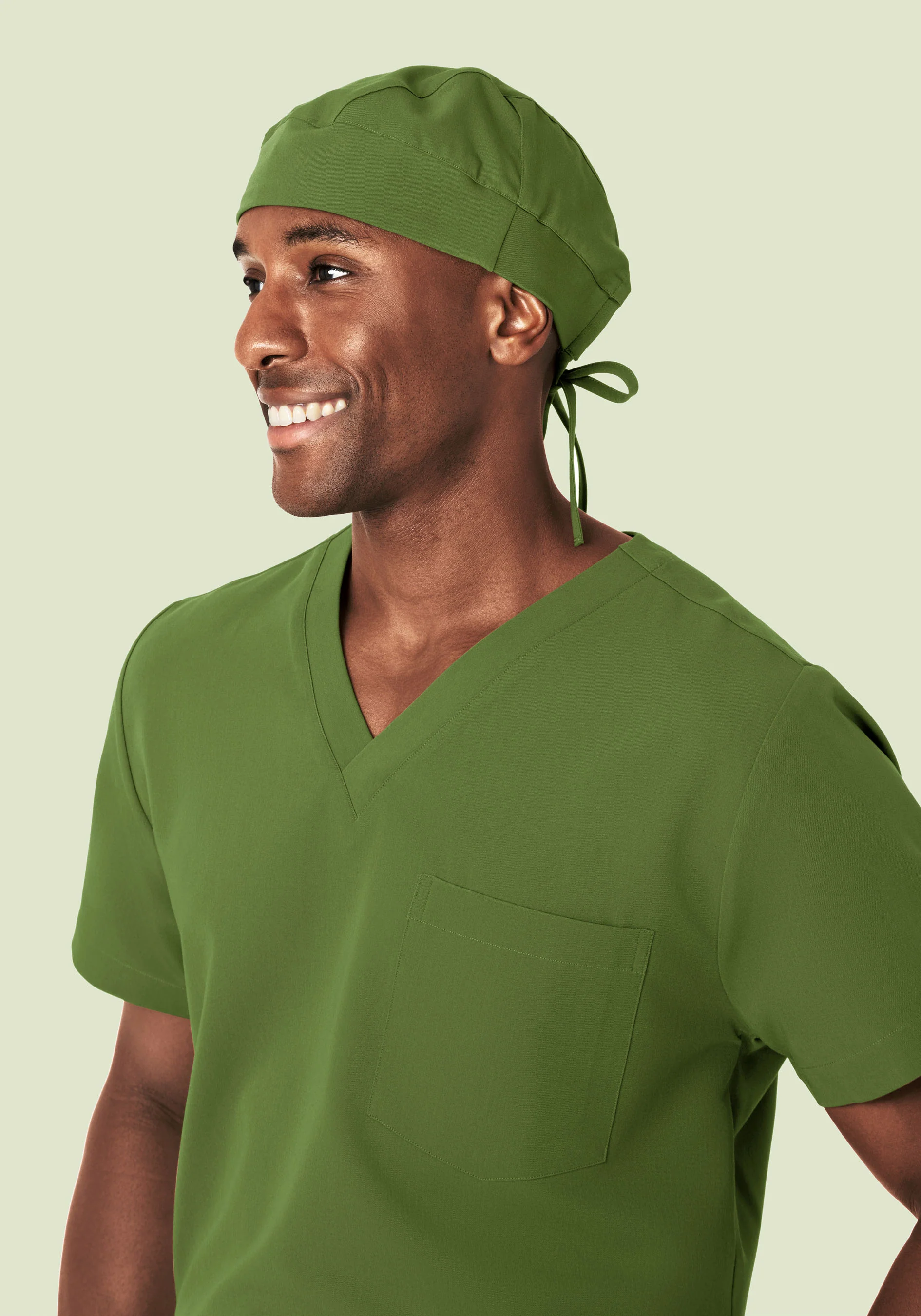 Contemporary Scrub Cap Moss - Image 3