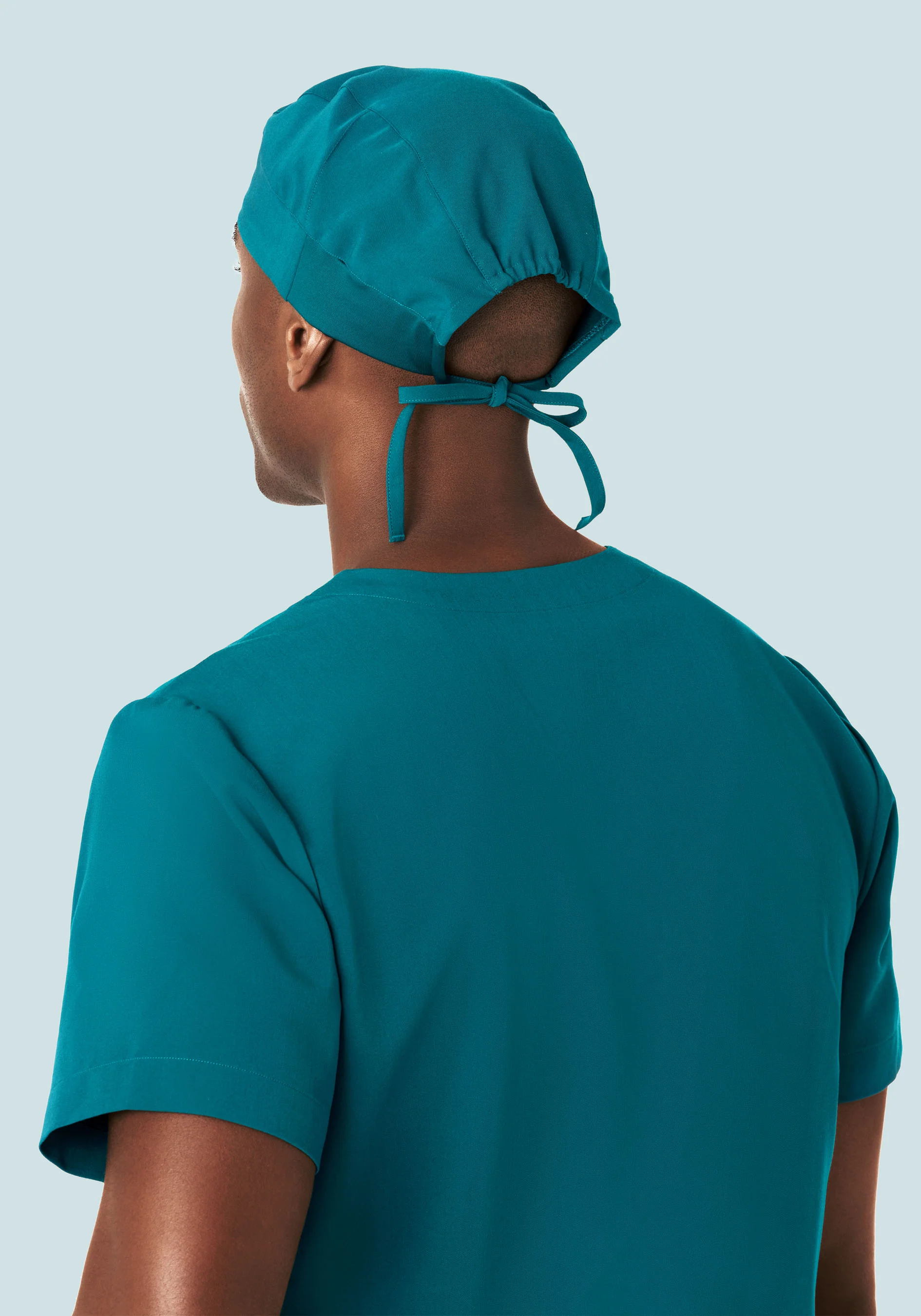 Contemporary Scrub Cap Peacock - Image 2