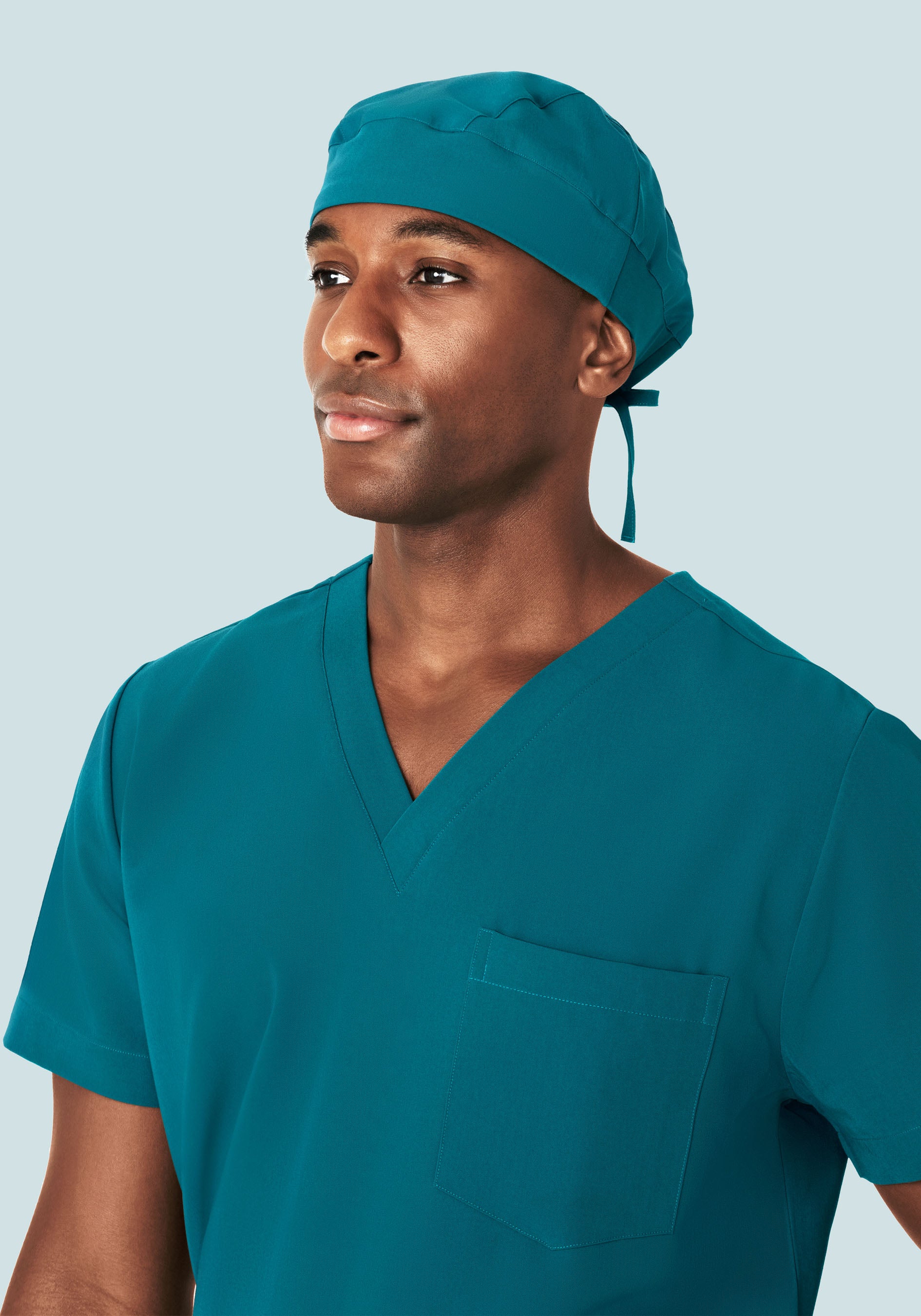 Contemporary Scrub Cap Peacock - Image 3