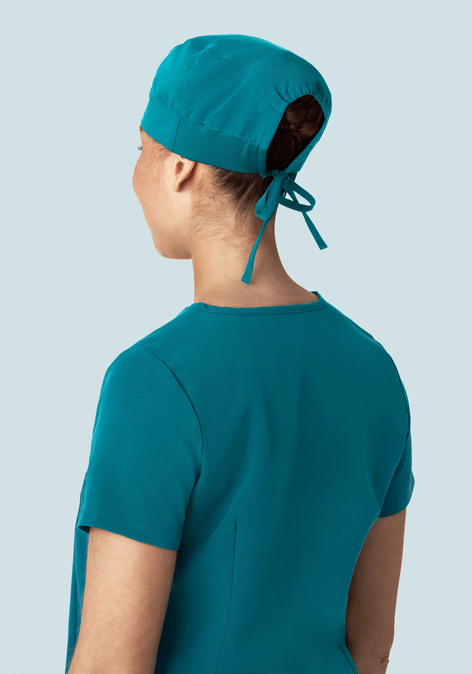 Contemporary Scrub Cap Peacock - Image 4