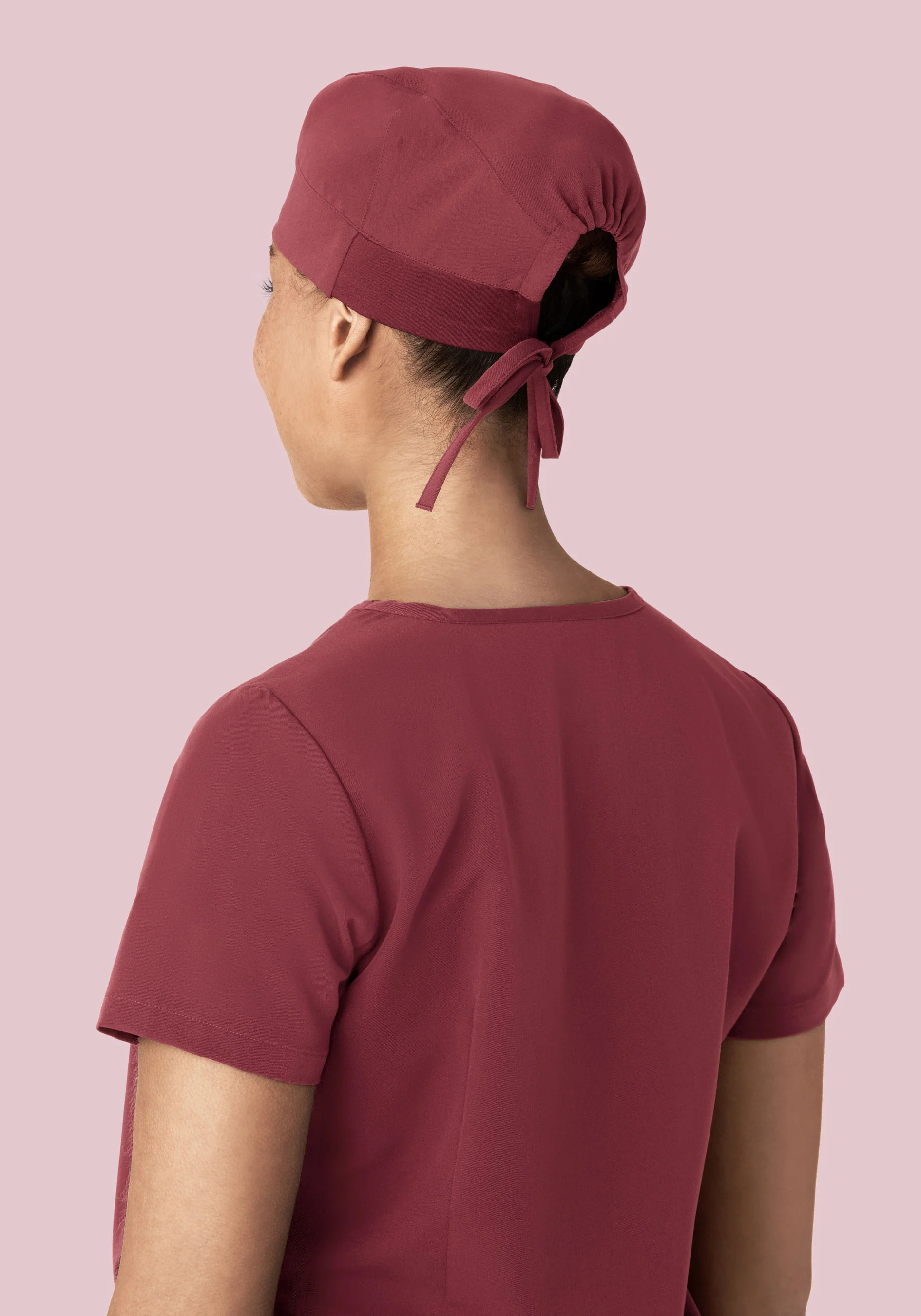 Contemporary Scrub Cap Raisin - Image 2