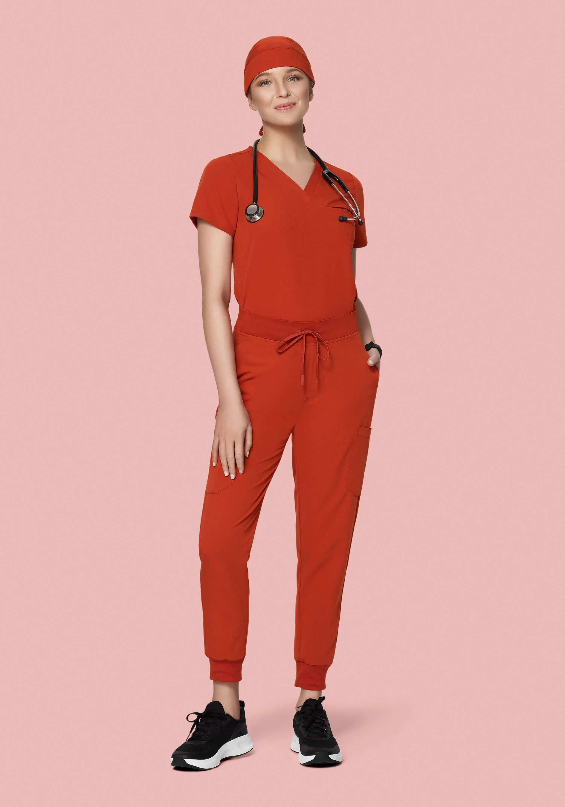 Contemporary Scrub Cap Rust - Image 5