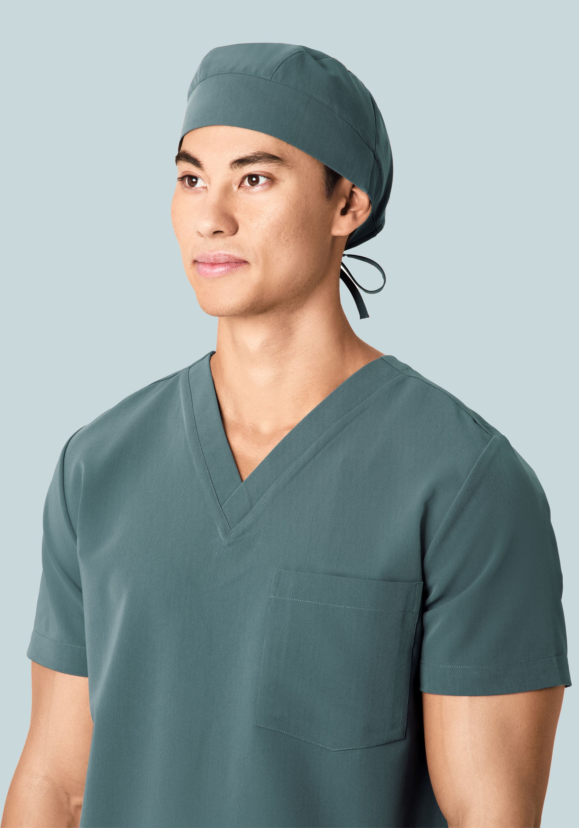 Contemporary Scrub Cap Stormy Sky - Image 3