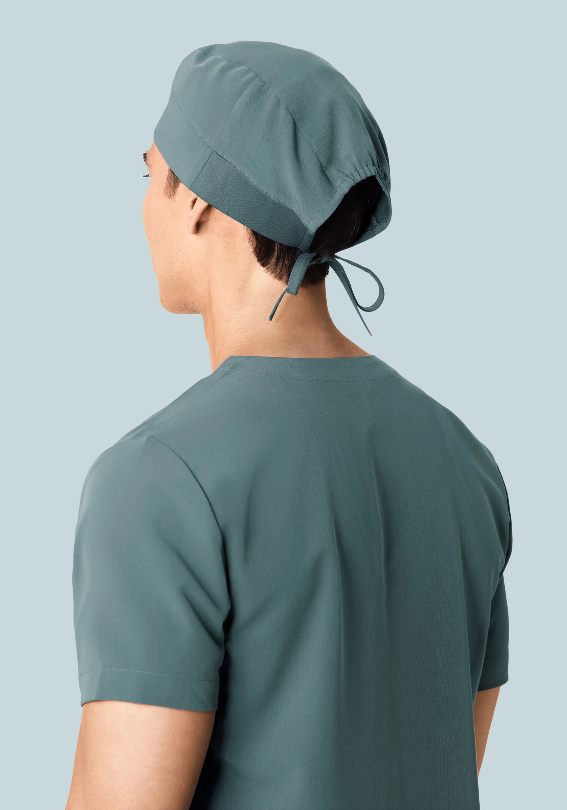 Contemporary Scrub Cap Stormy Sky - Image 4
