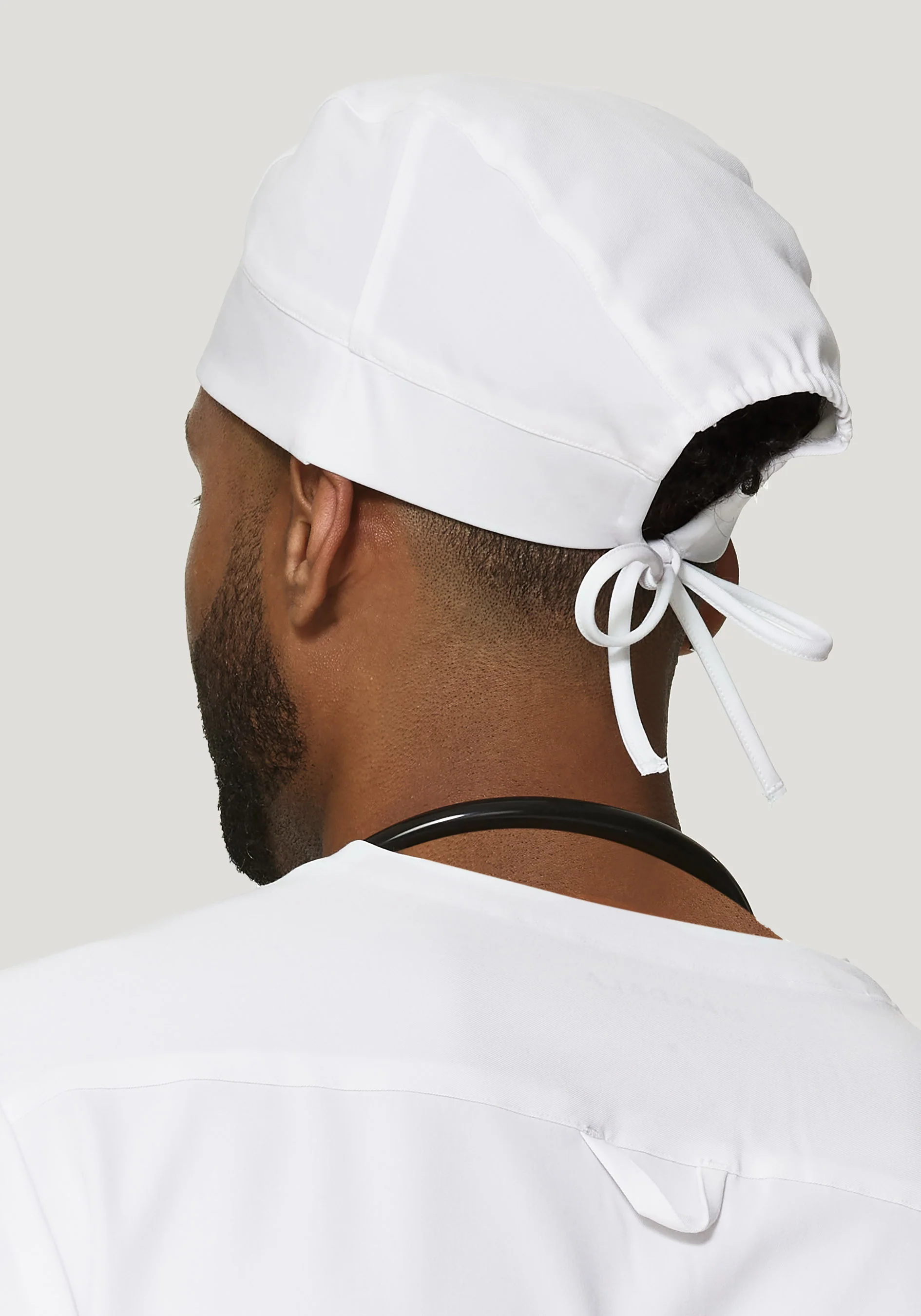 Contemporary Scrub Cap White - Image 4