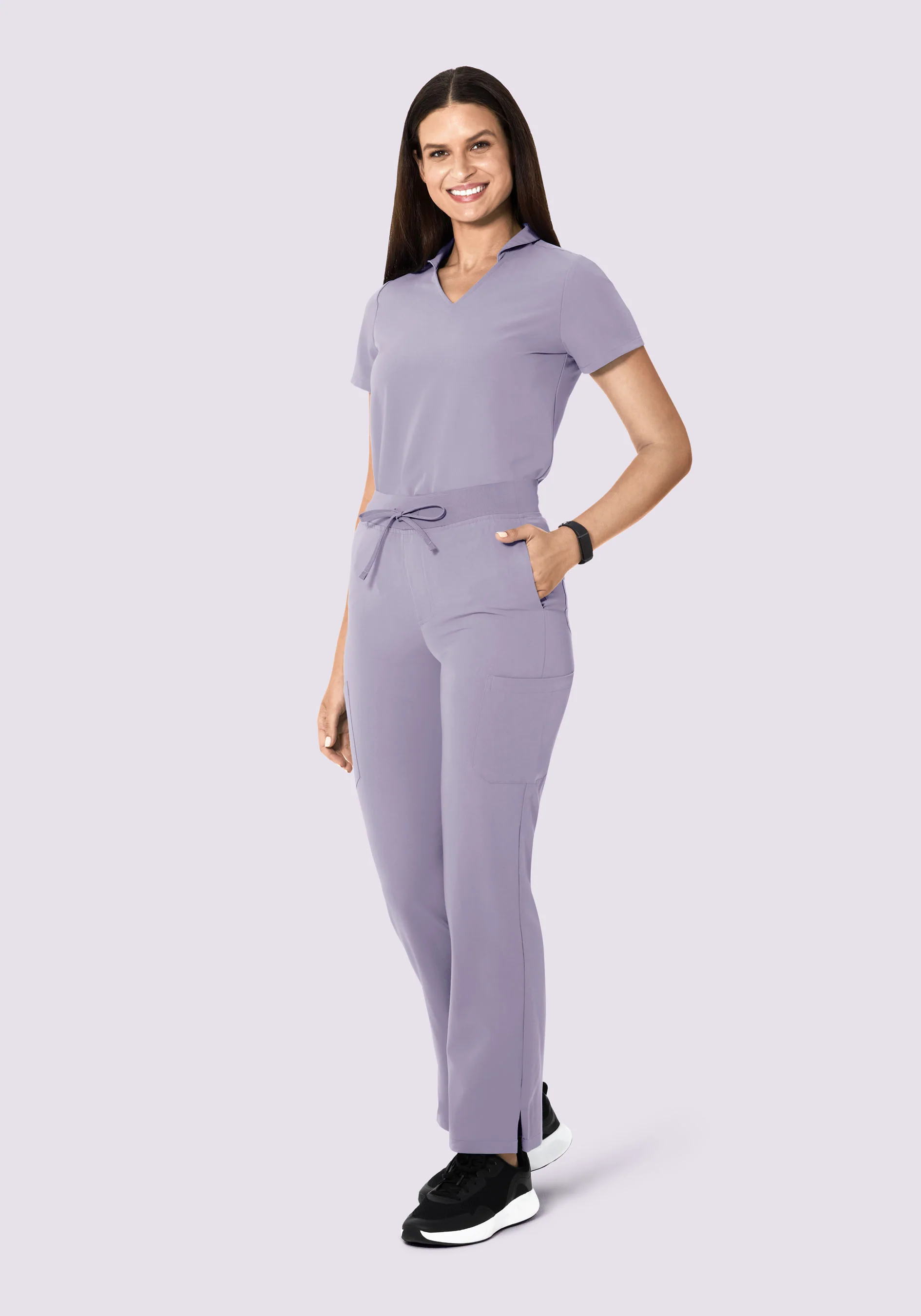High Waisted Cargos Ube - Image 5